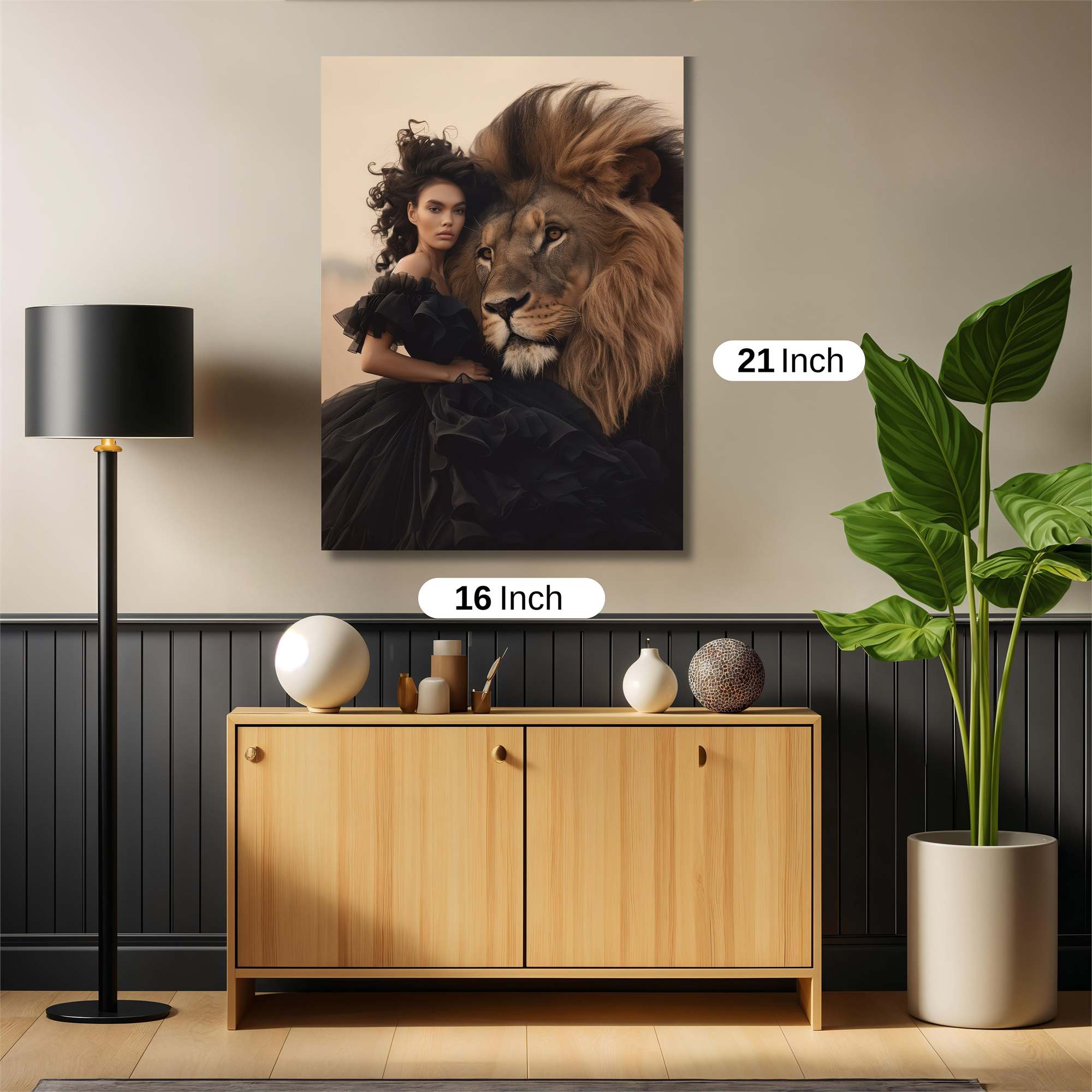 Lioness Majesty Safe Wall Magnetic / M