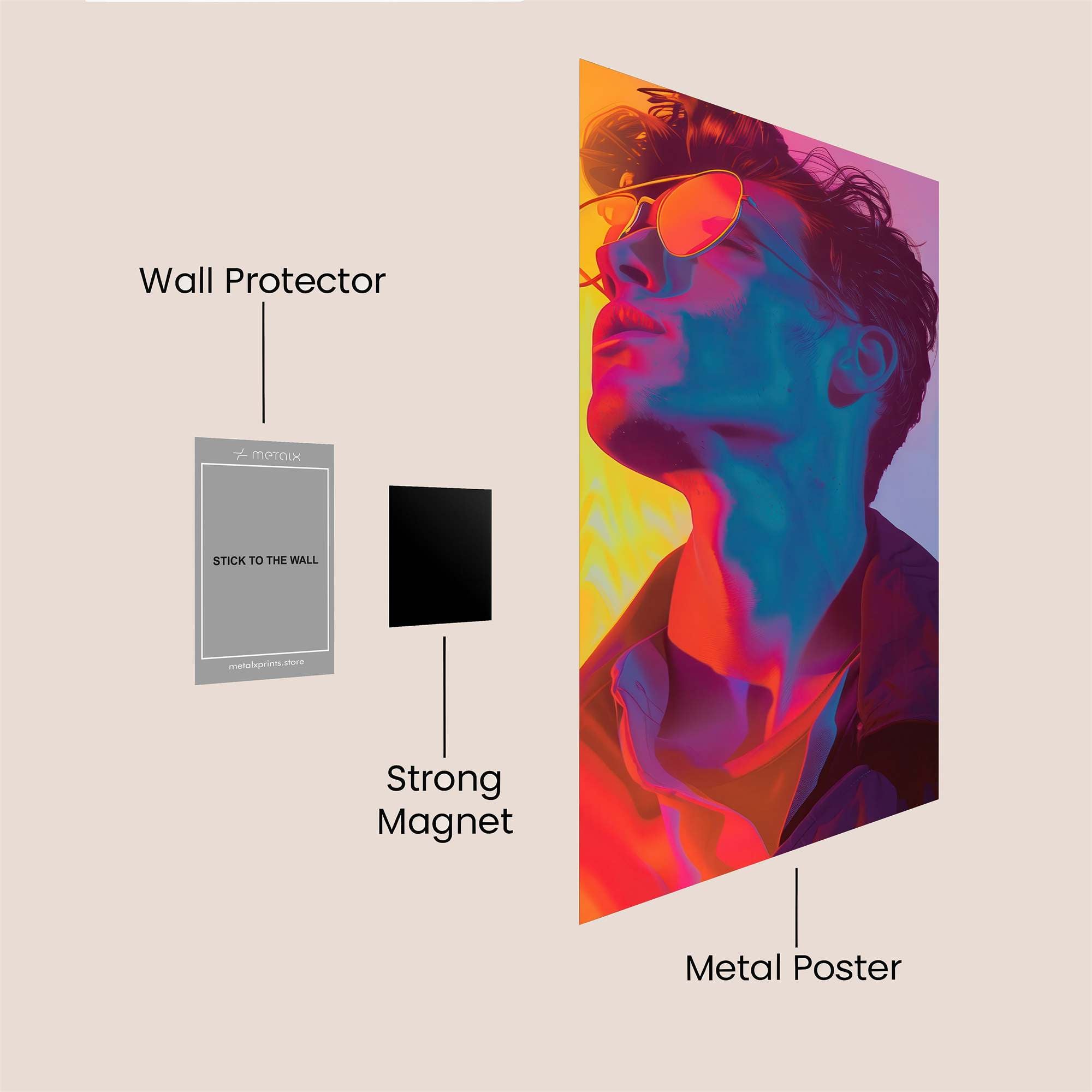 Glow Dream Safe Wall Magnetic / M