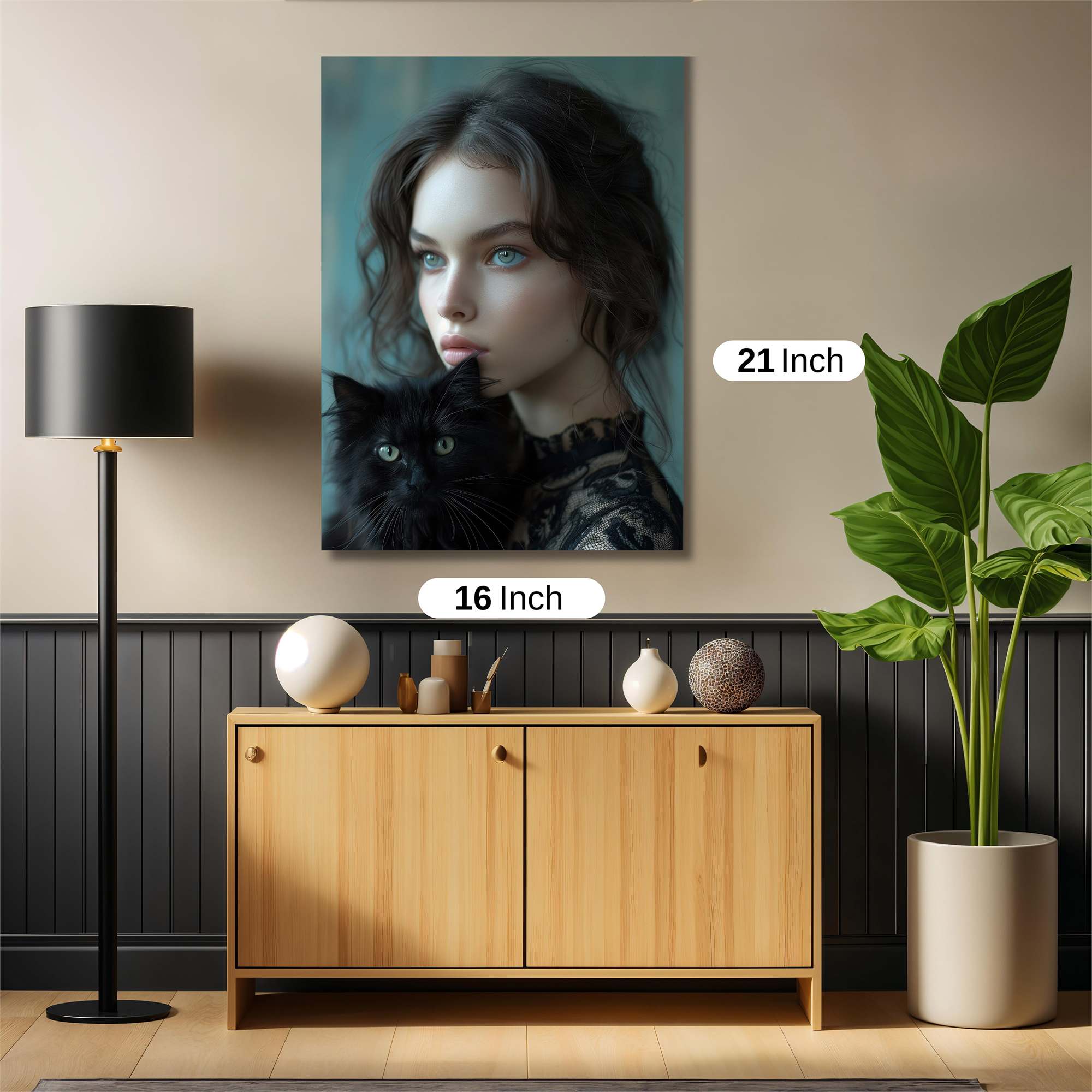 Cat Enigma Safe Wall Magnetic / M