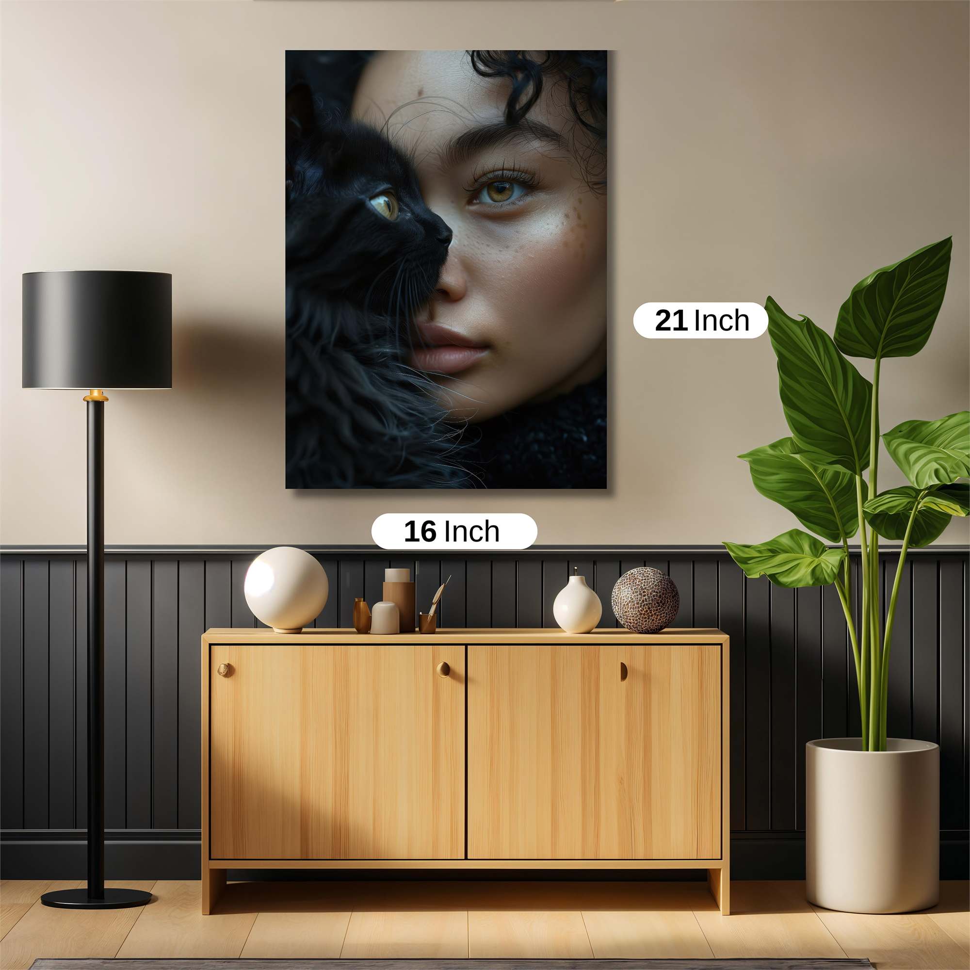 FelineMystery Safe Wall Magnetic / M