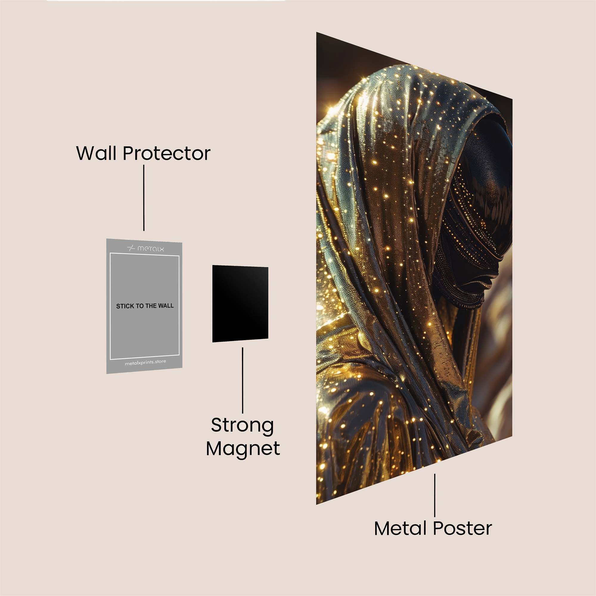 Veiled Enigma Safe Wall Magnetic / M