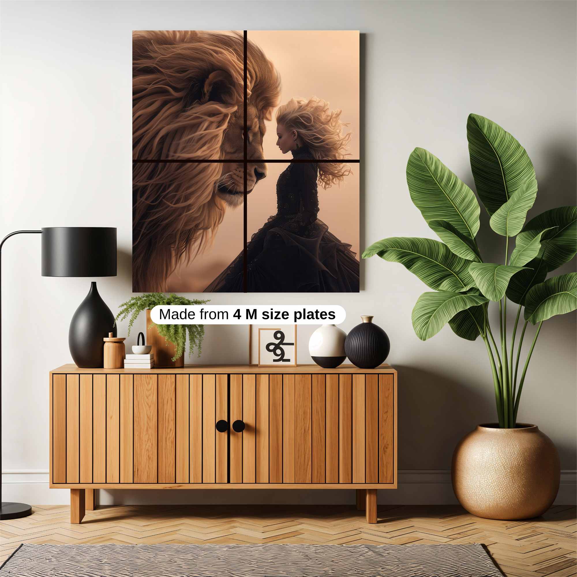 Lion Whisper Safe Wall Magnetic / M