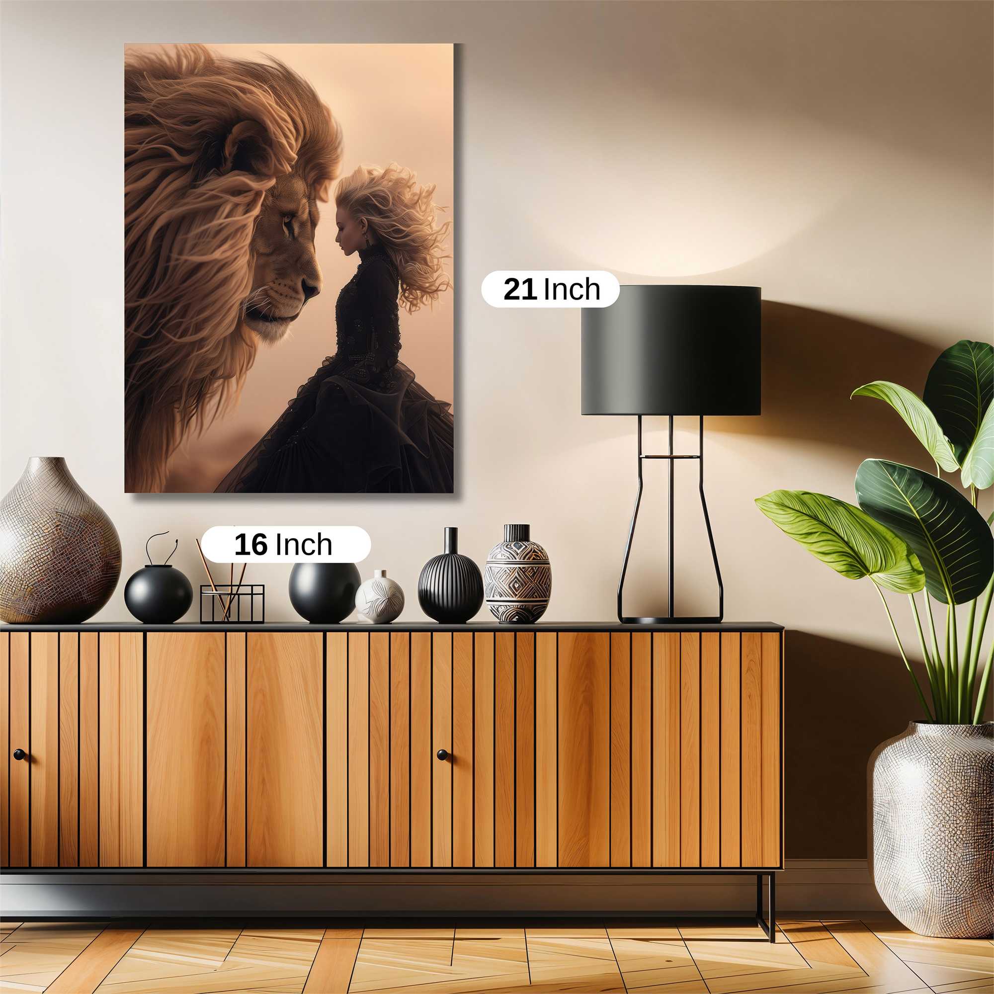Lion Whisper Safe Wall Magnetic / M