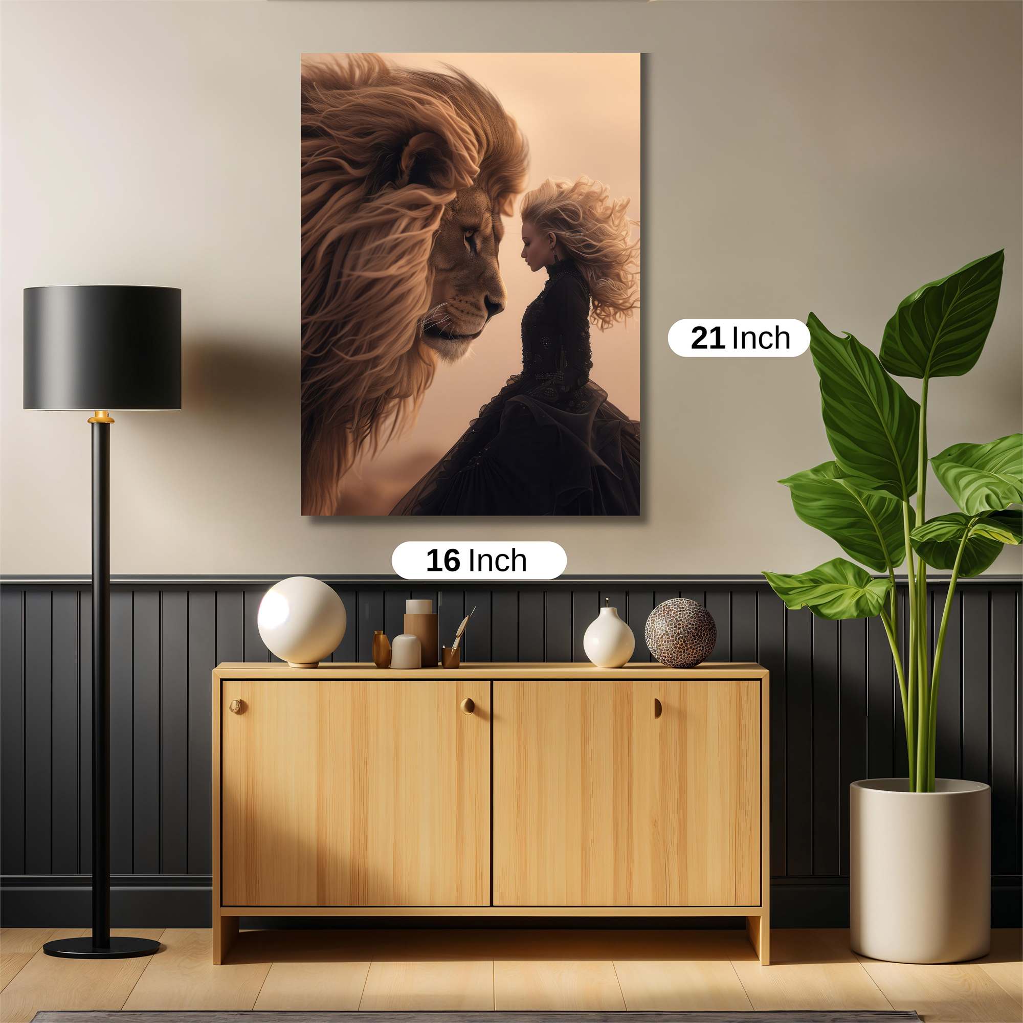 Lion Whisper Safe Wall Magnetic / M