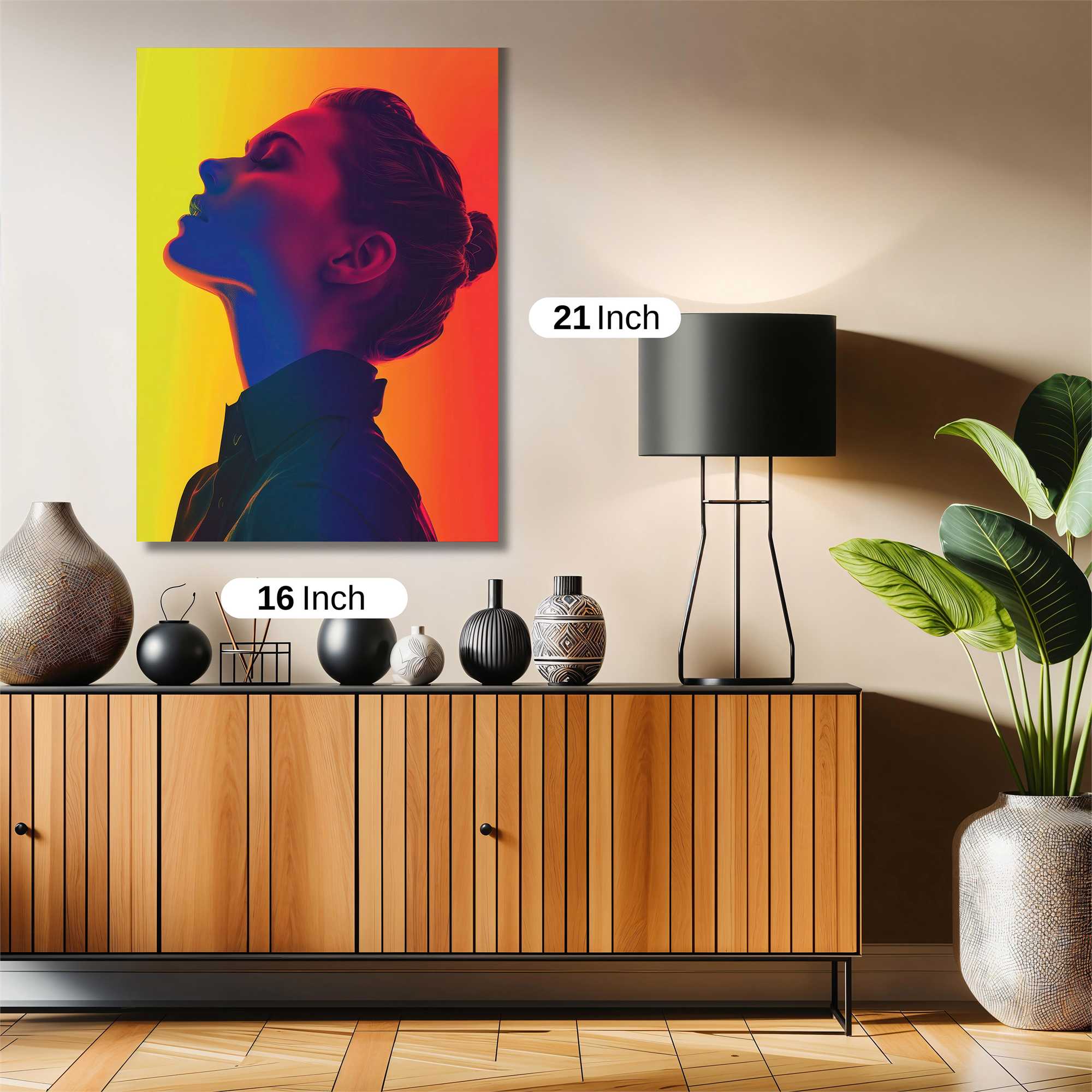 Silhouette Serenity Safe Wall Magnetic / M