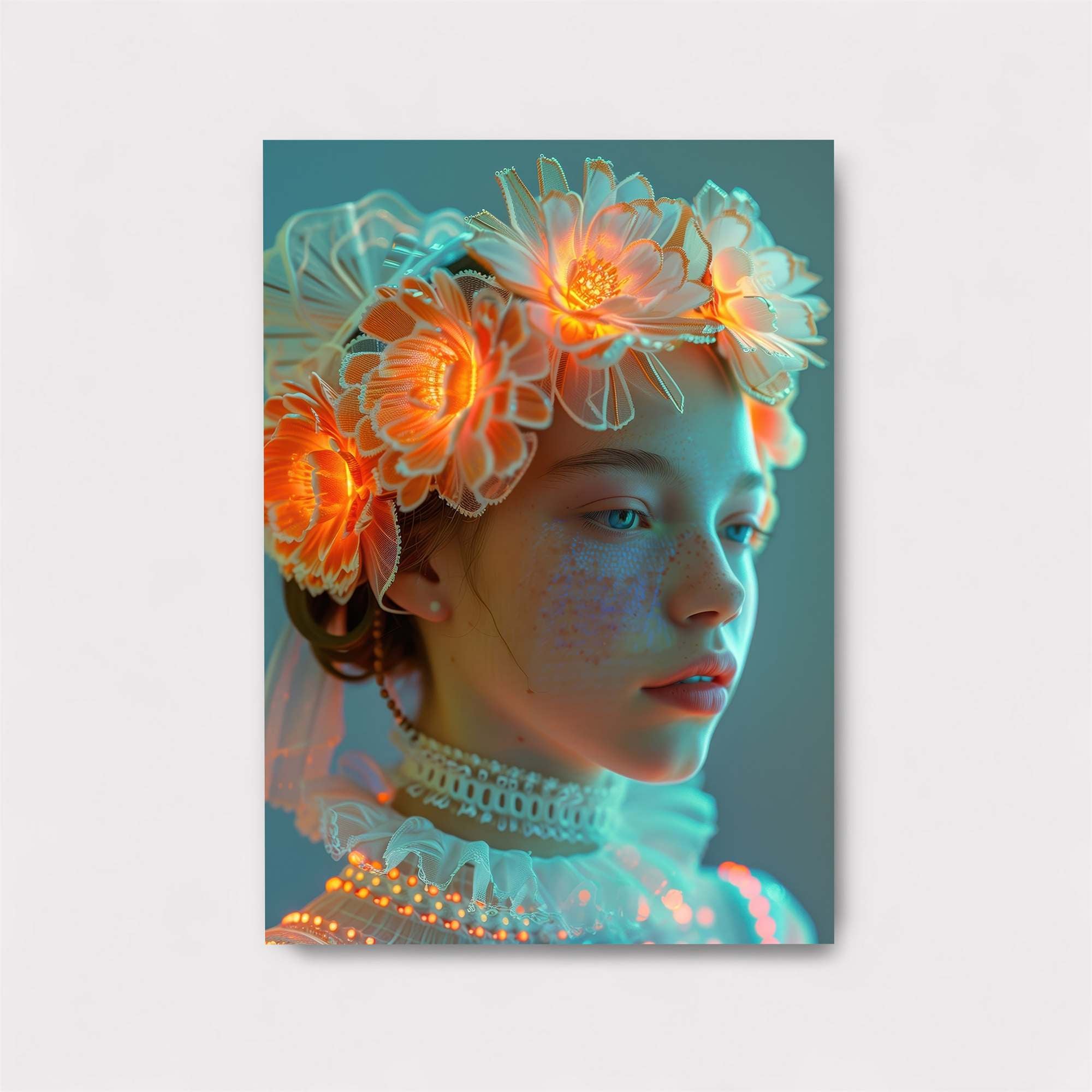 Flower Glow Safe Wall Magnetic / M