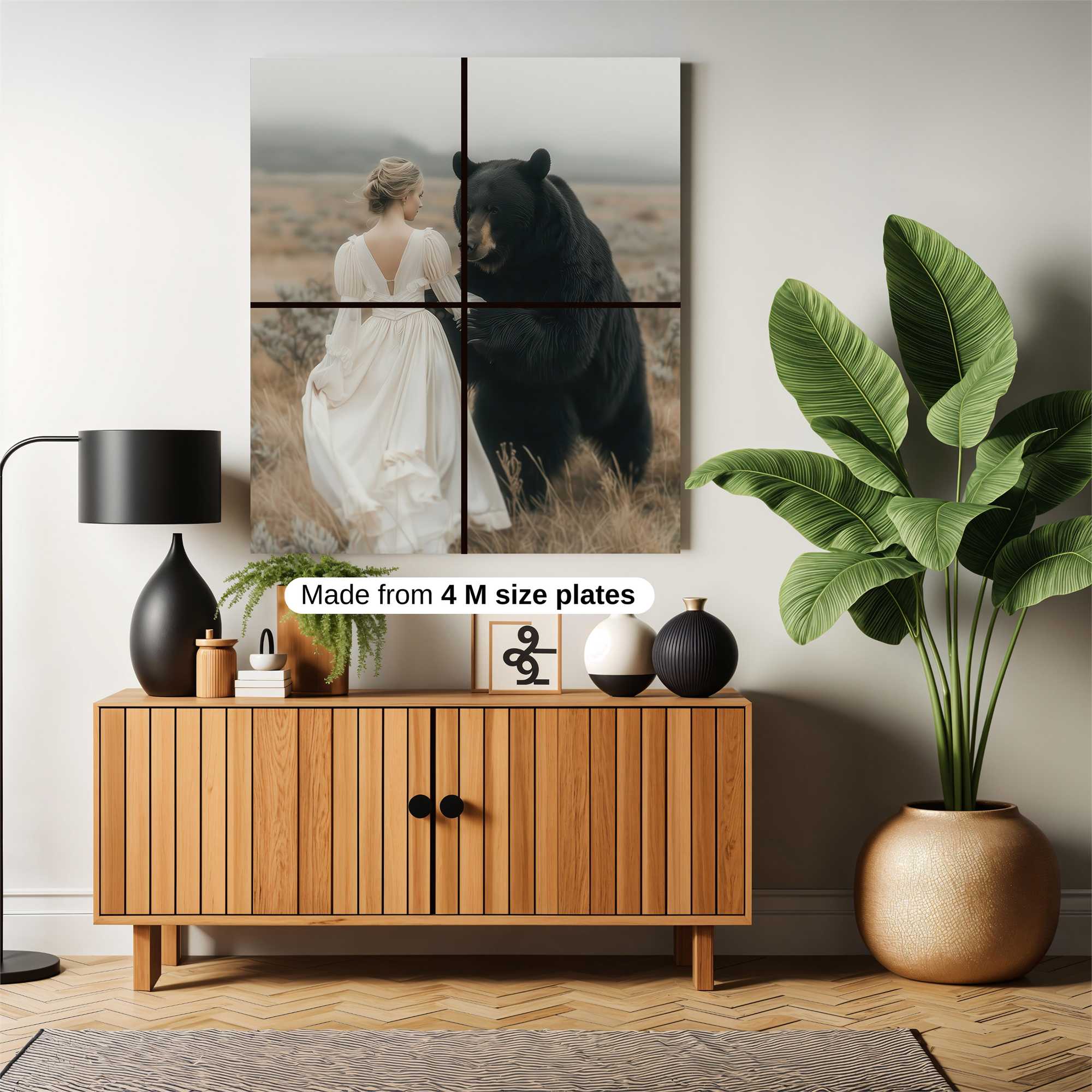 Bear Elegance Safe Wall Magnetic / M
