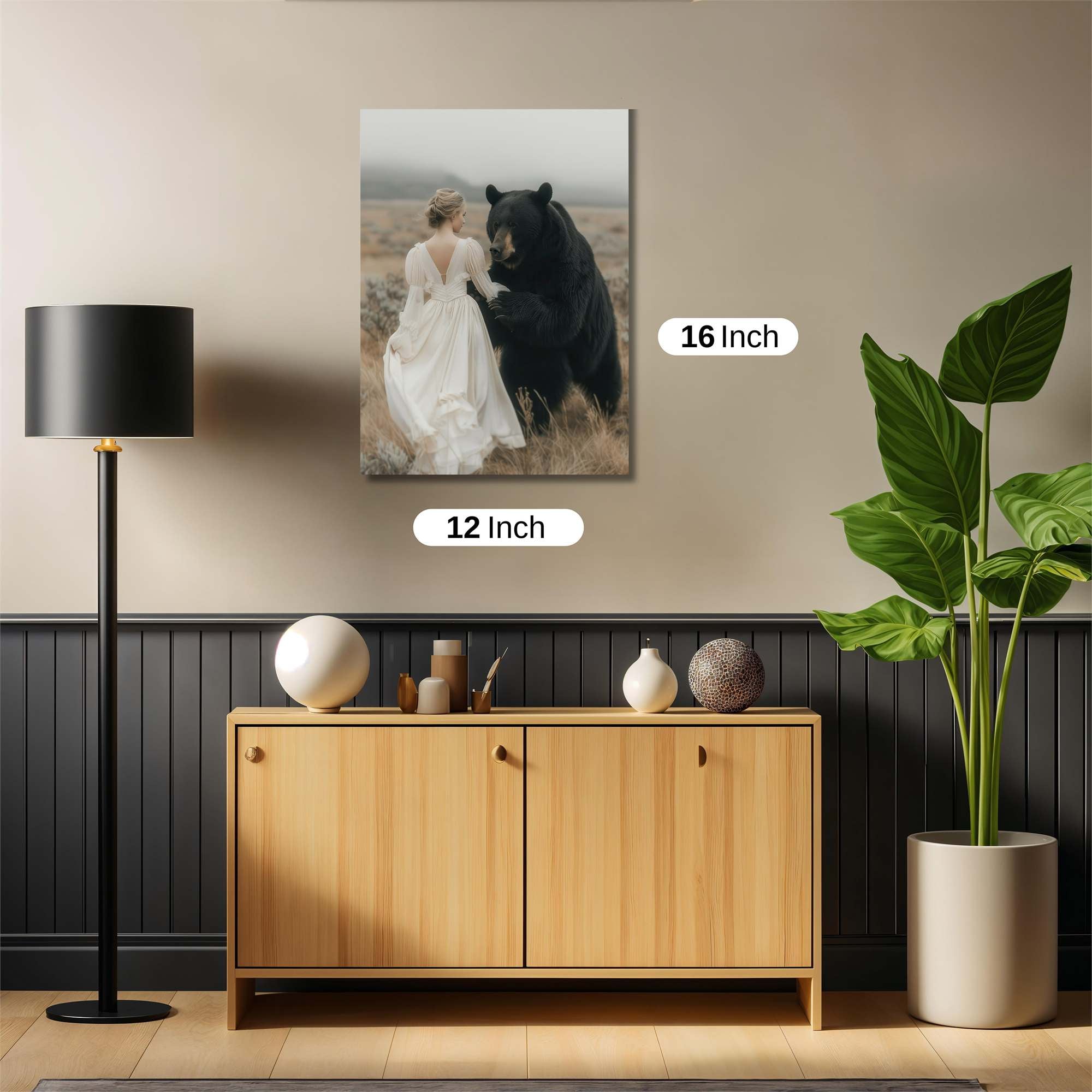 Bear Elegance Safe Wall Magnetic / M