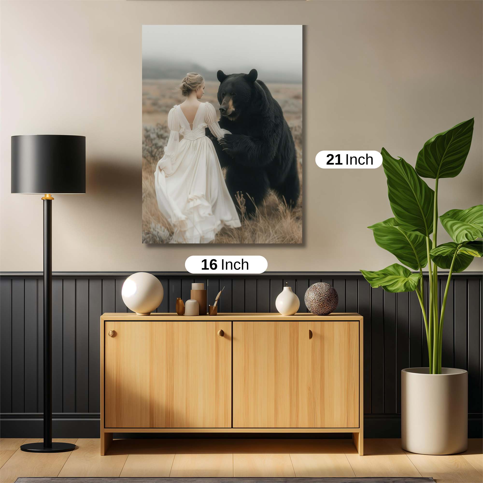 Bear Elegance Safe Wall Magnetic / M