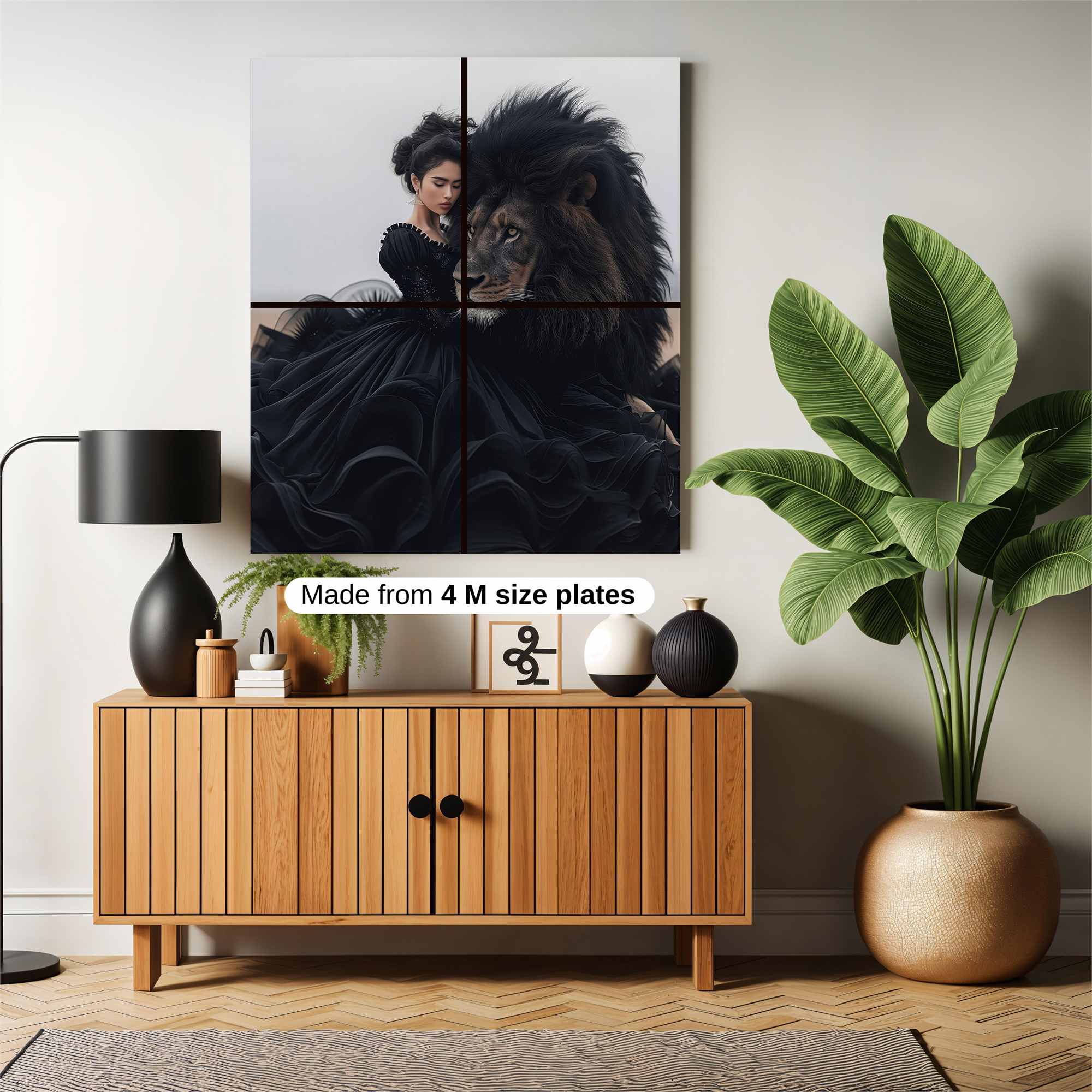 Lioness Serenity Safe Wall Magnetic / M