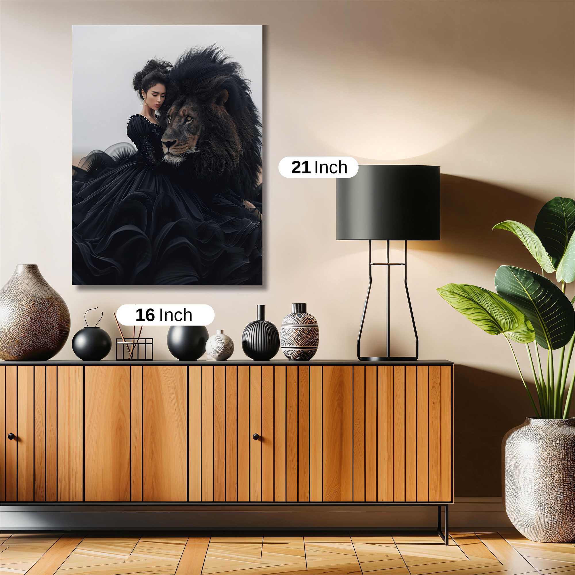 Lioness Serenity Safe Wall Magnetic / M