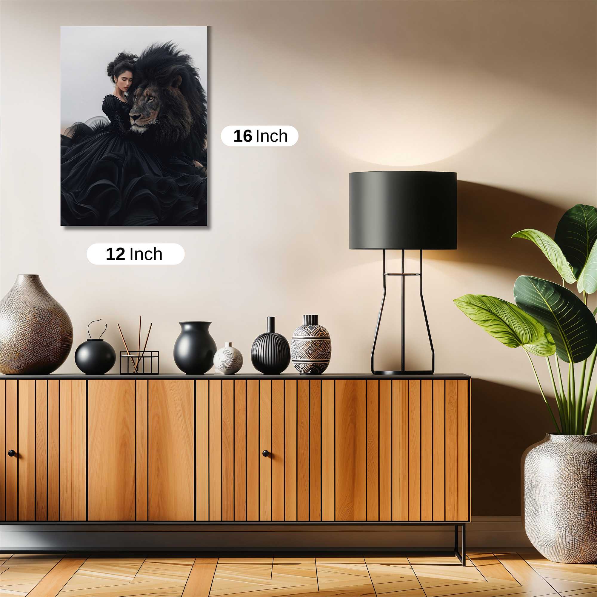 Lioness Serenity Safe Wall Magnetic / M