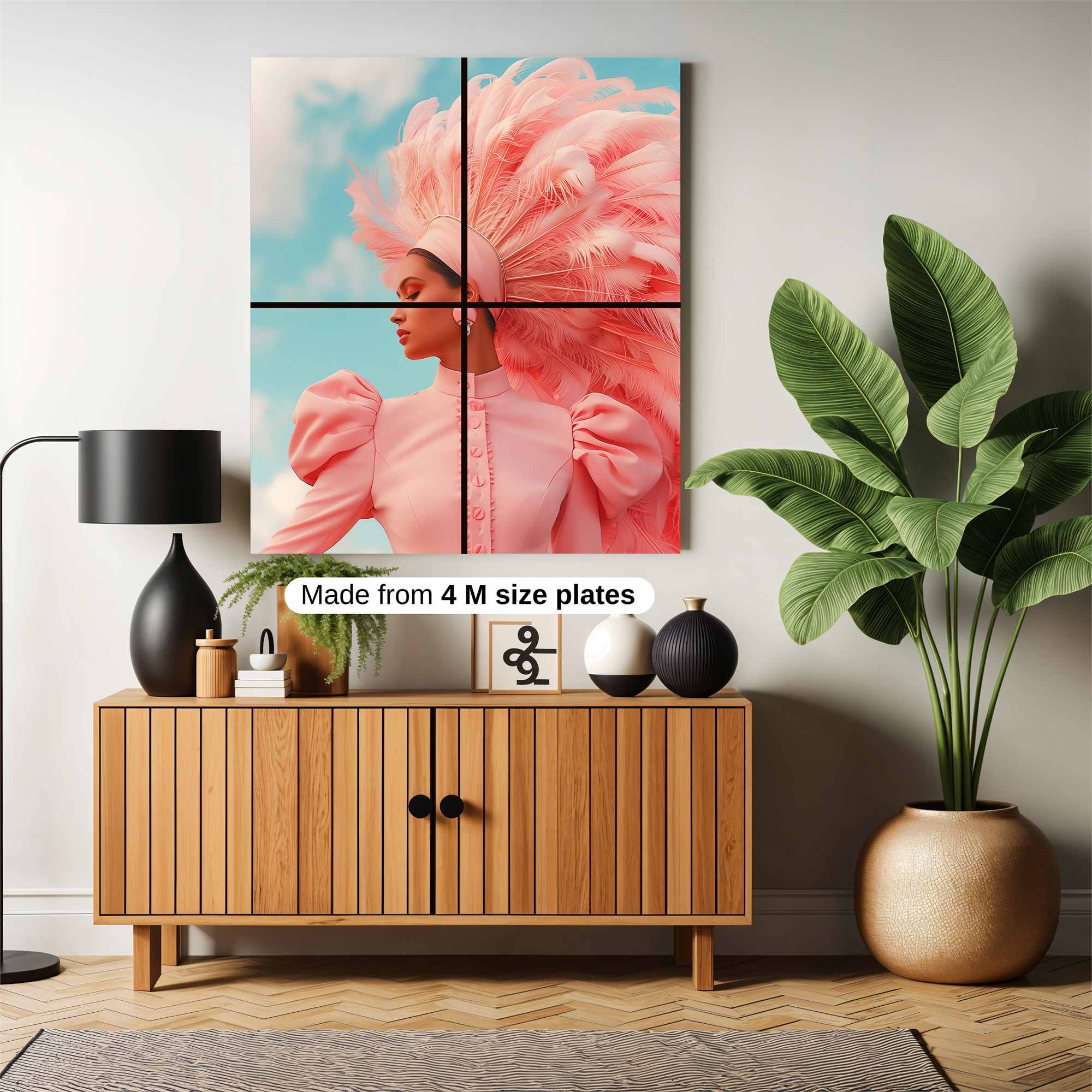 Feather Fantasia Safe Wall Magnetic / M