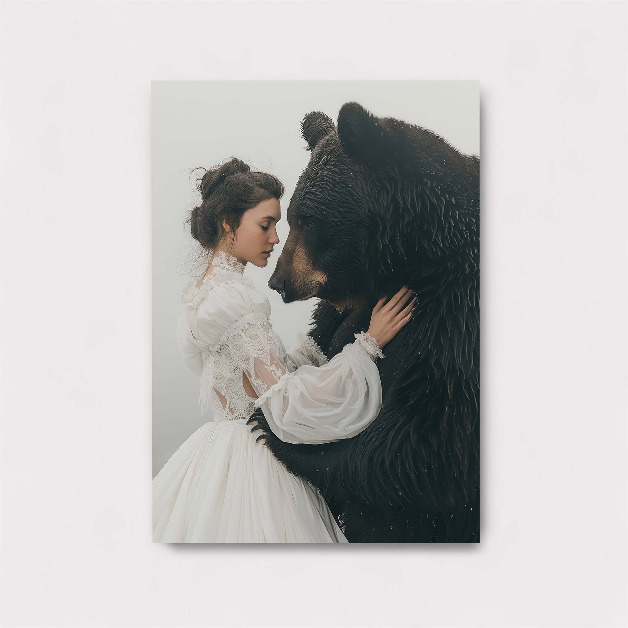 Bear Embrace Safe Wall Magnetic / M