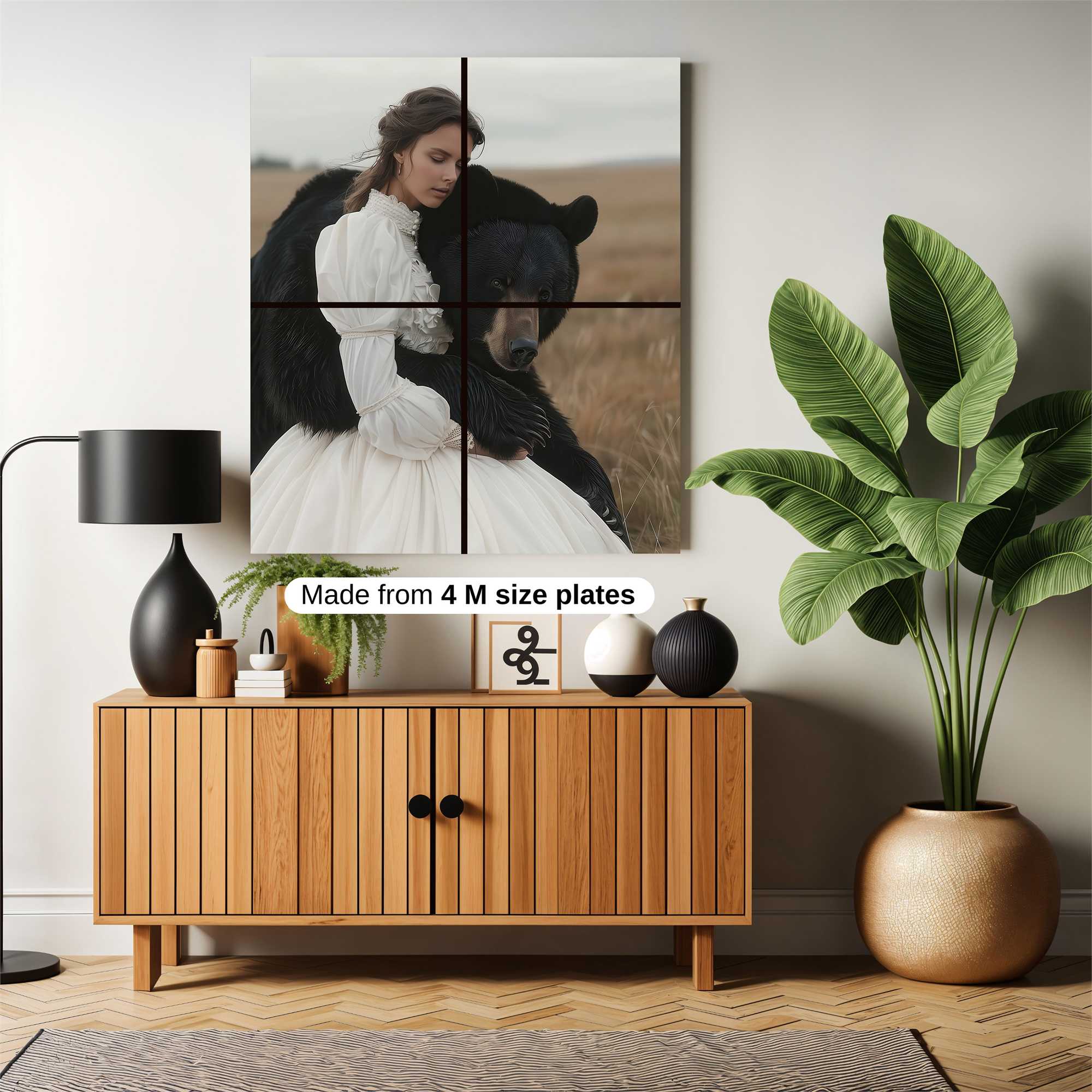 Bear Serenity Safe Wall Magnetic / M