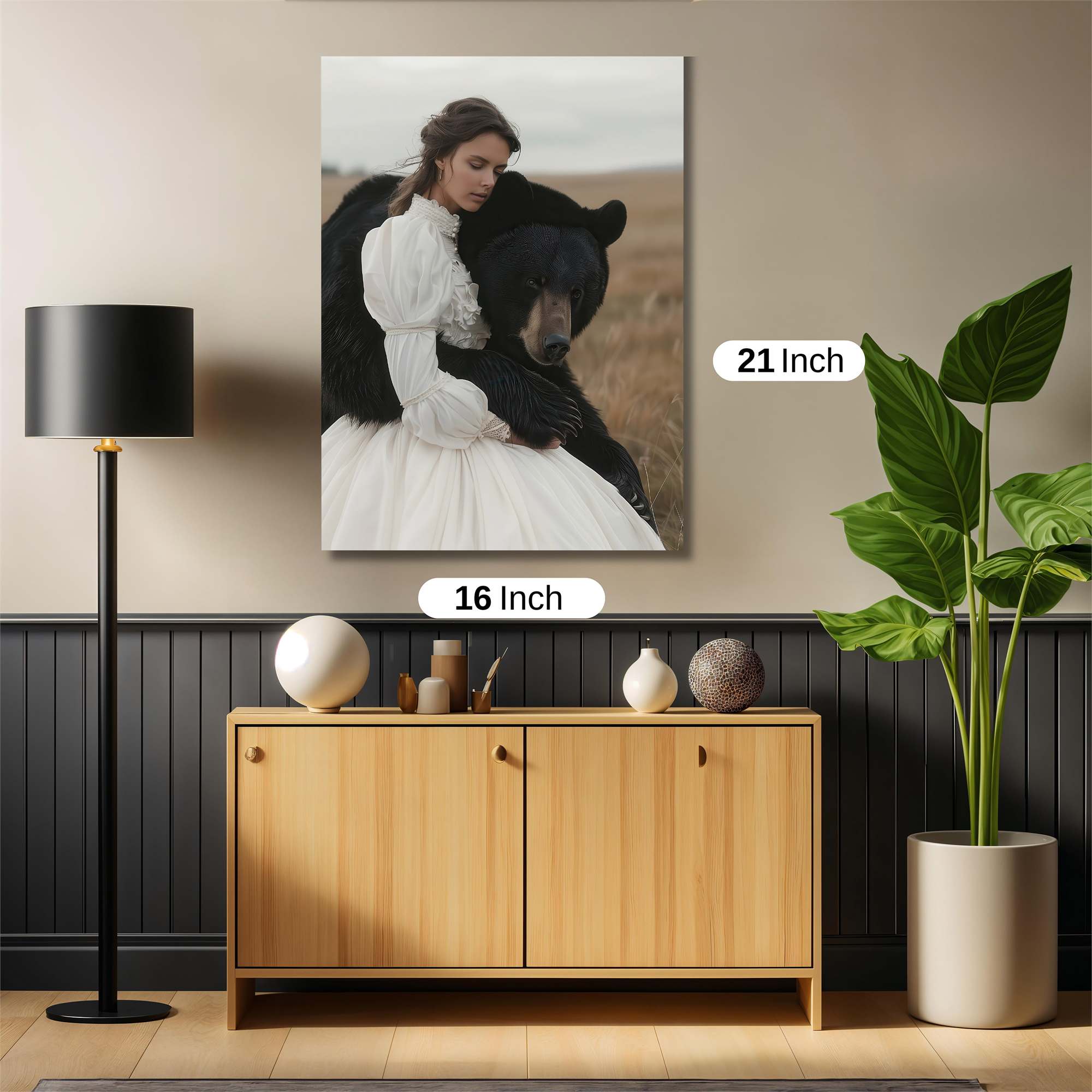 Bear Serenity Safe Wall Magnetic / M