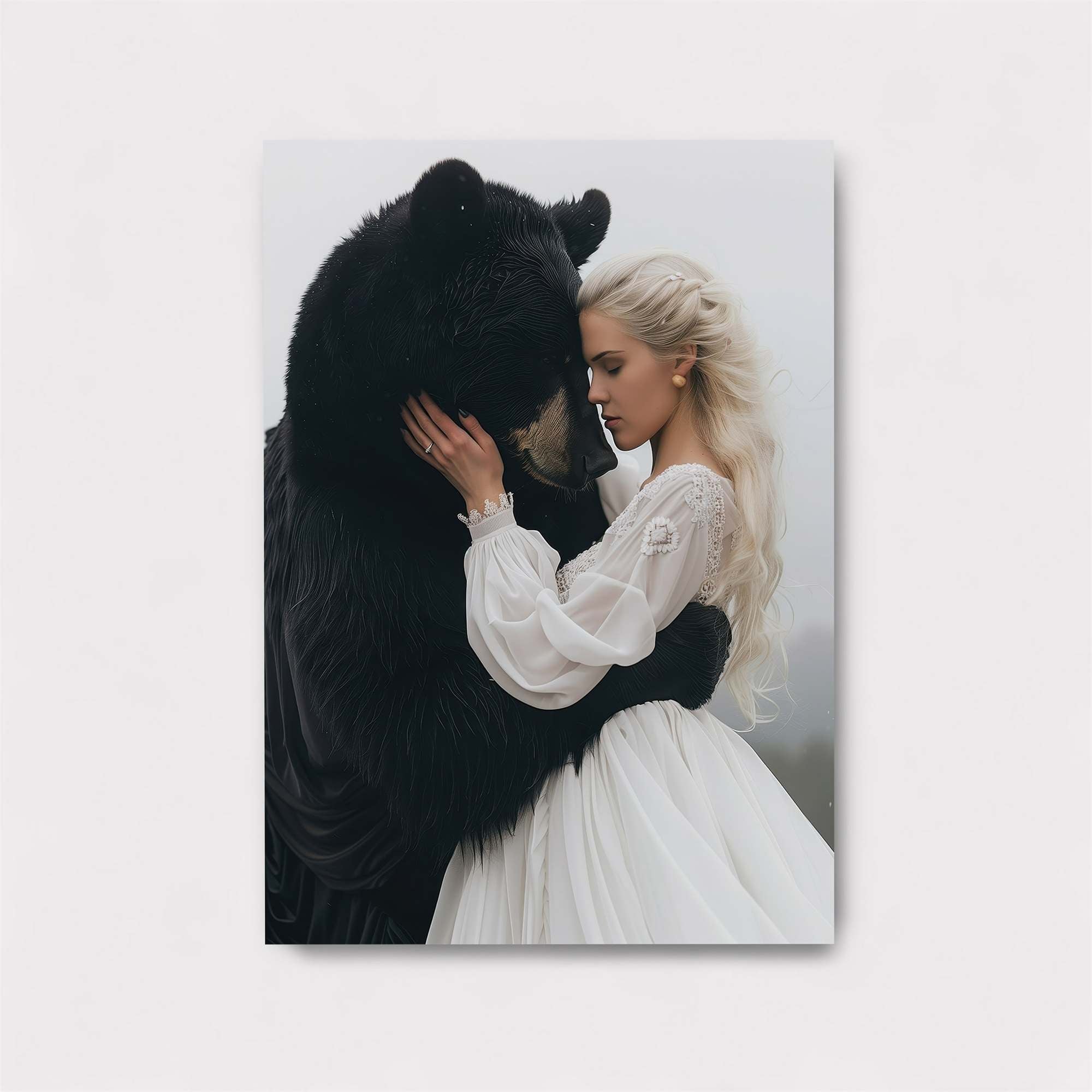 Bear Embrace Safe Wall Magnetic / M