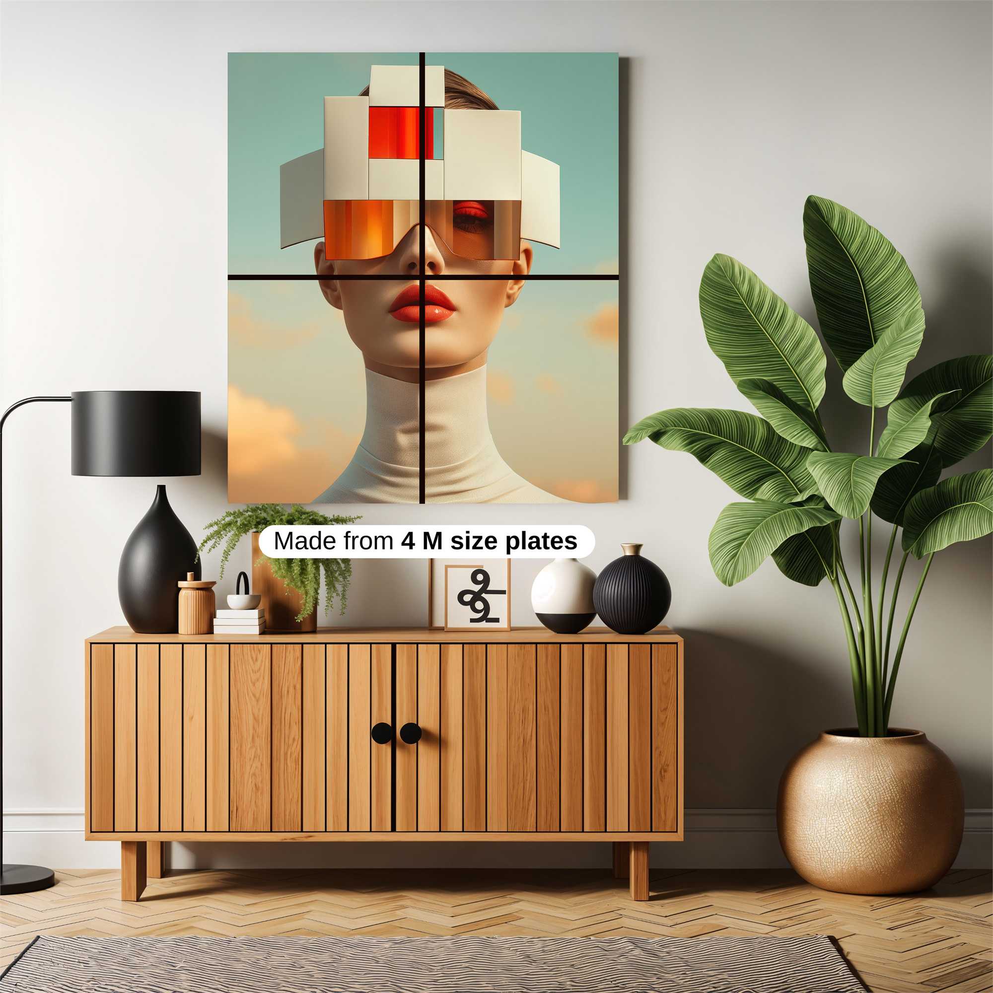 Surreal Elegance Safe Wall Magnetic / M