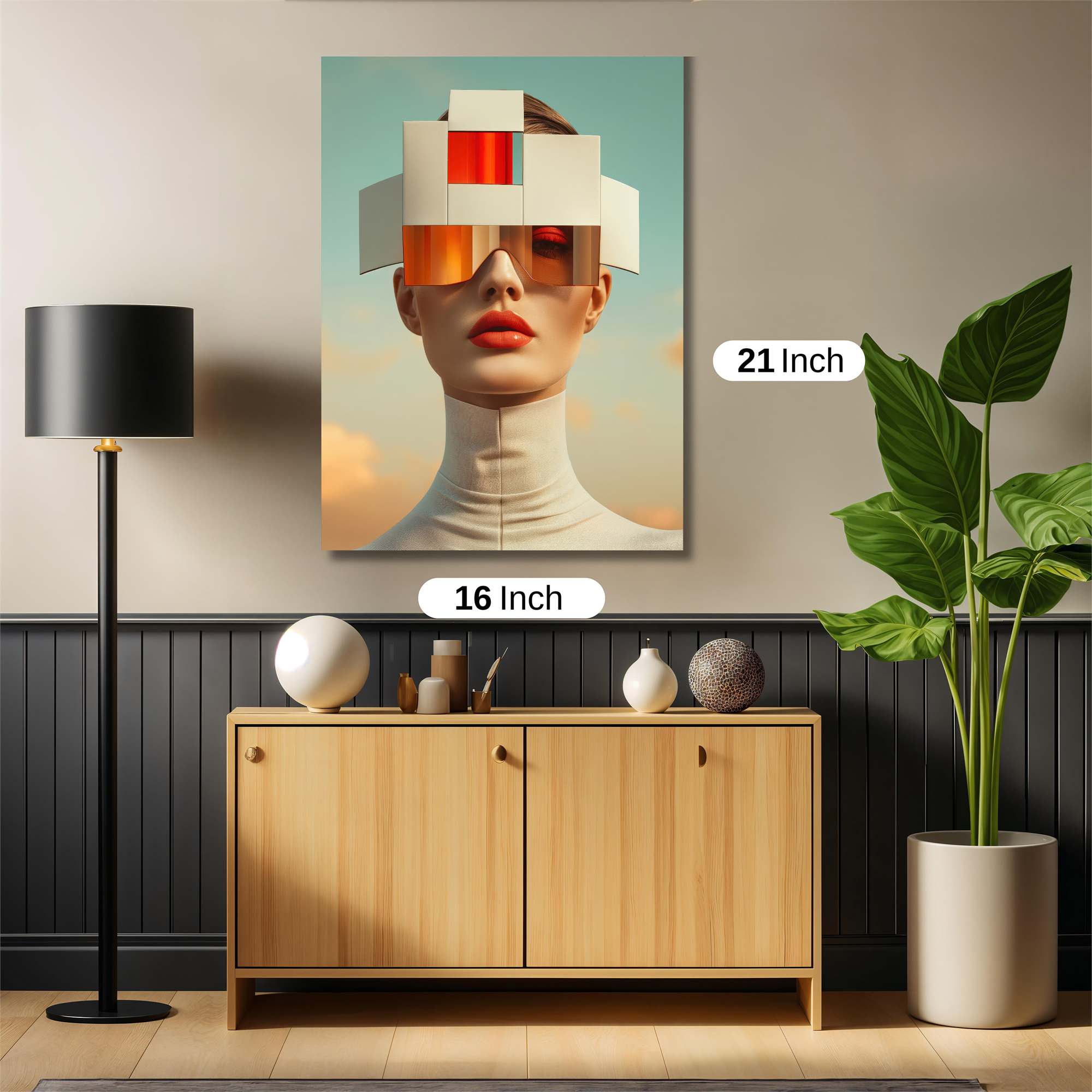 Surreal Elegance Safe Wall Magnetic / M