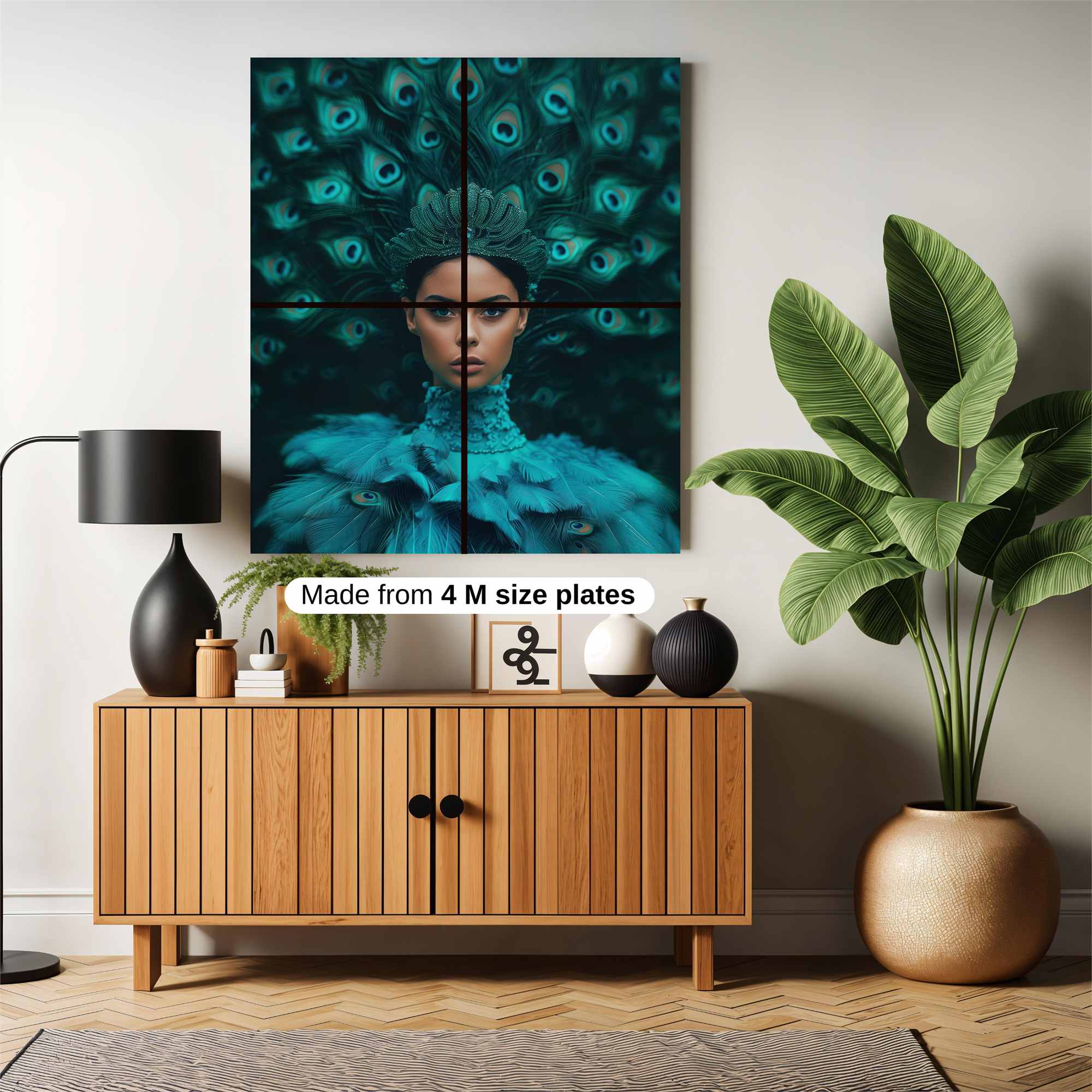Peacock Majesty Safe Wall Magnetic / M