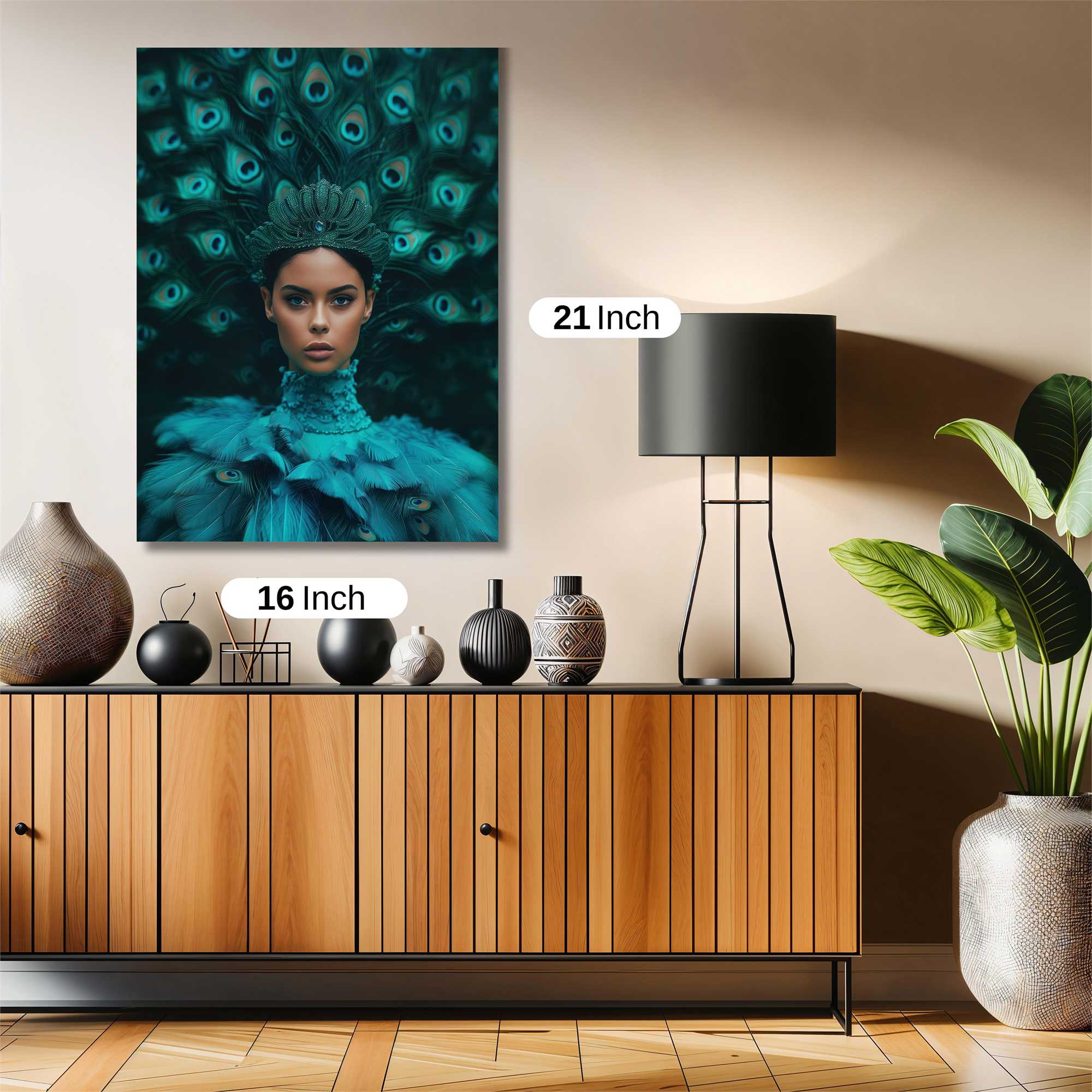 Peacock Majesty Safe Wall Magnetic / M