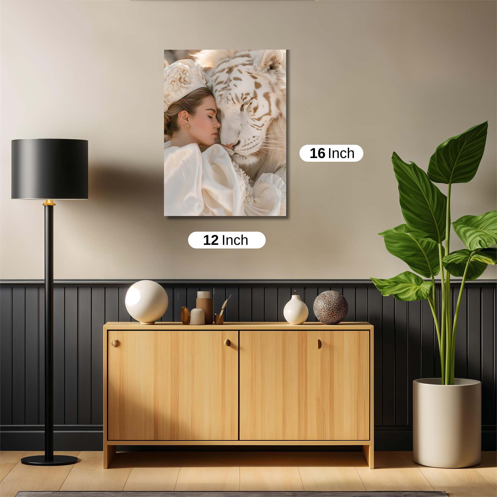 Tiger Serenity Safe Wall Magnetic / M