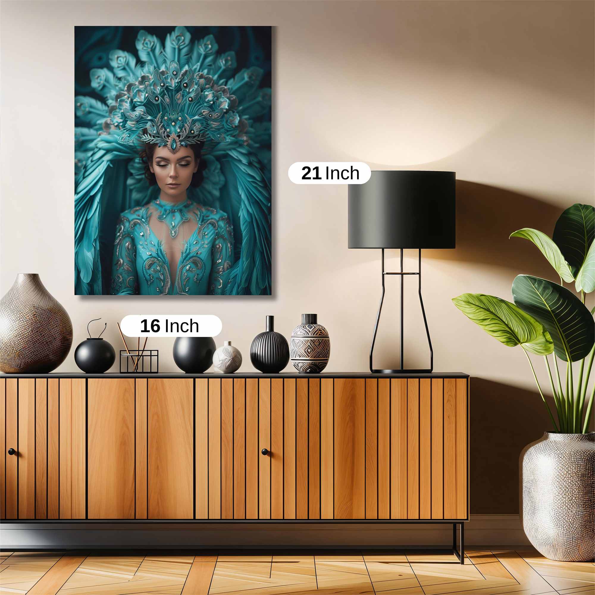 Peacock Majesty Safe Wall Magnetic / M