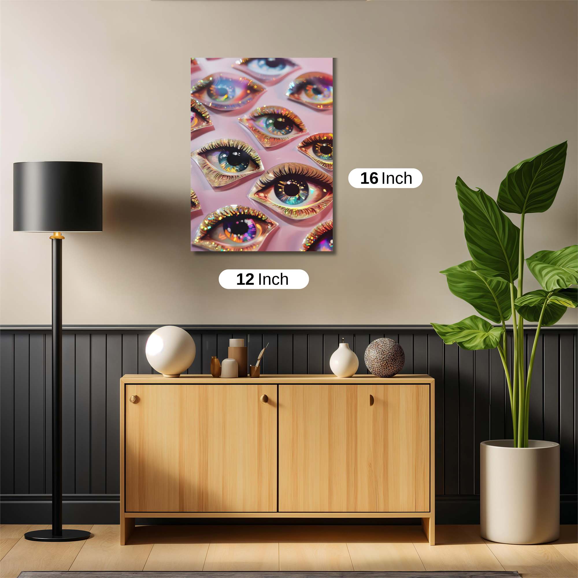 Eyes Enchanting Safe Wall Magnetic / M