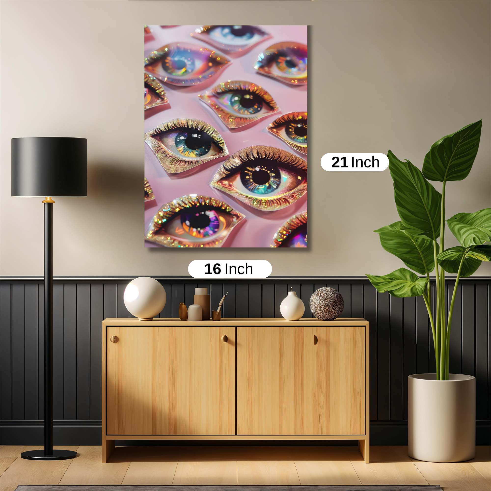 Eyes Enchanting Safe Wall Magnetic / M