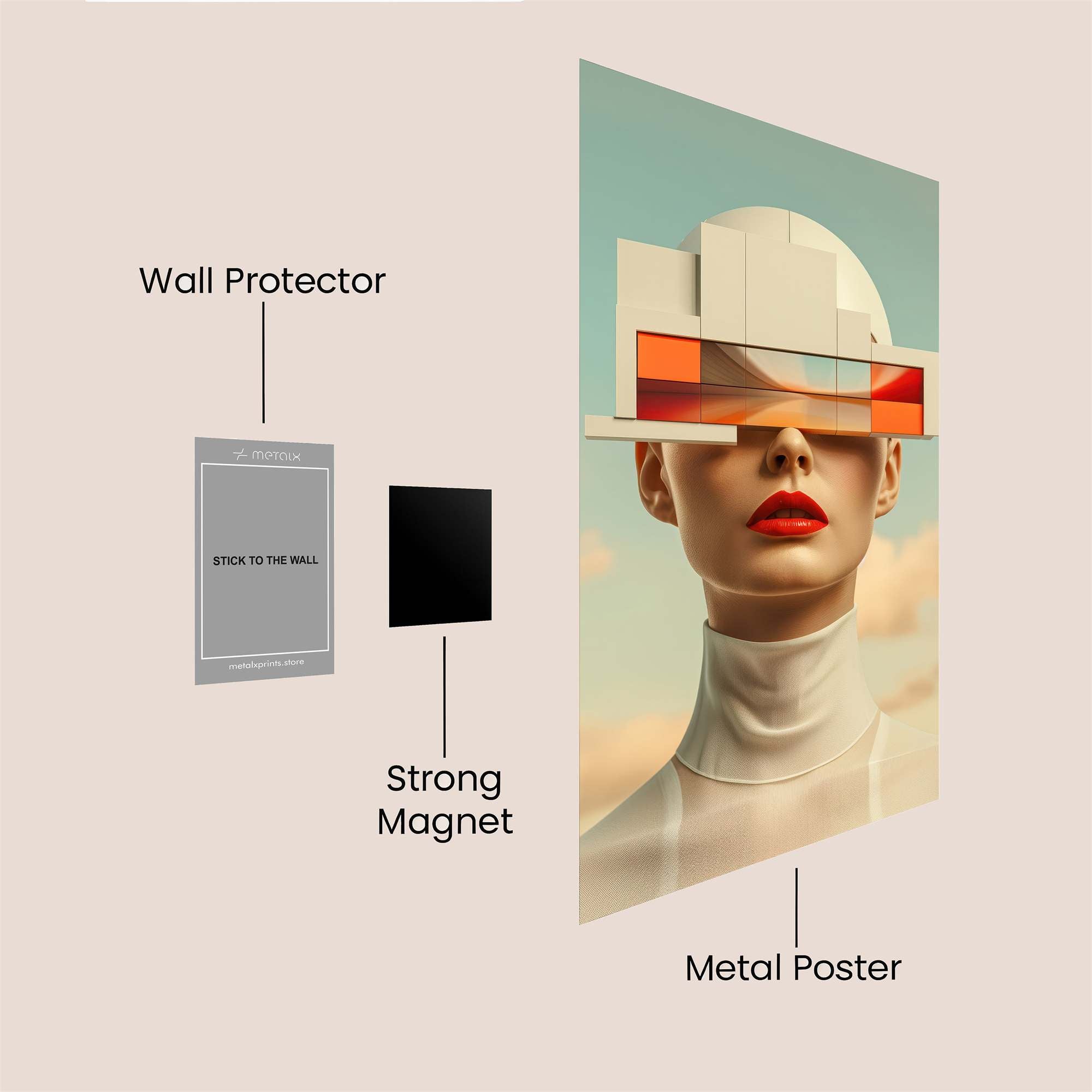 Visionary Fusion Safe Wall Magnetic / M