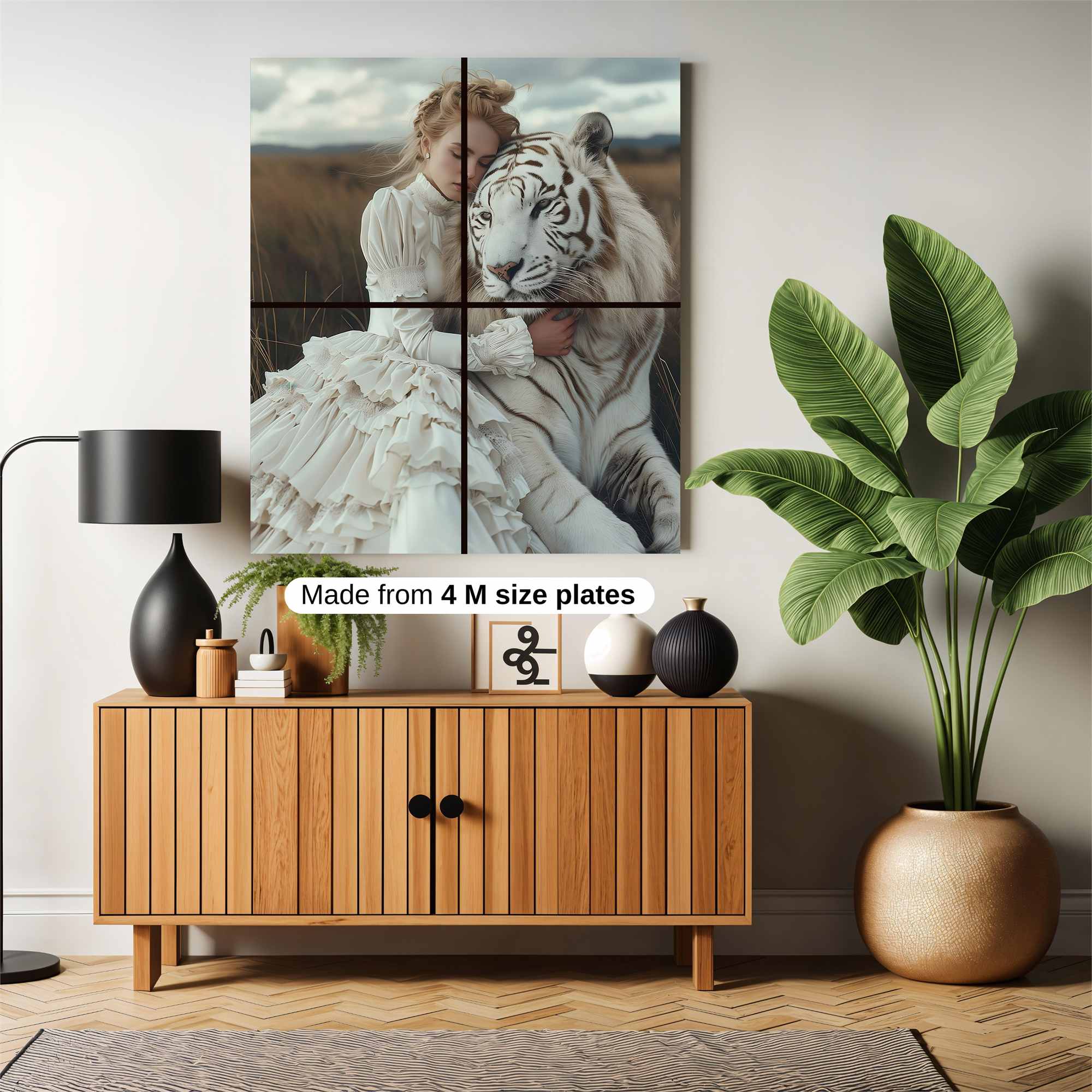 Tiger Serenity Safe Wall Magnetic / M
