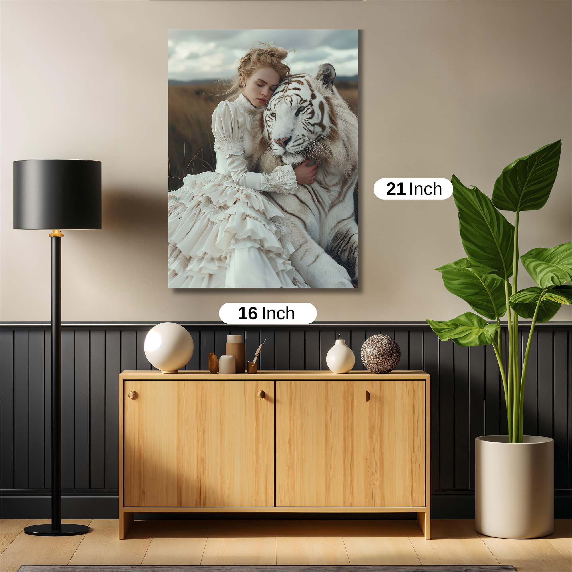 Tiger Serenity Safe Wall Magnetic / M