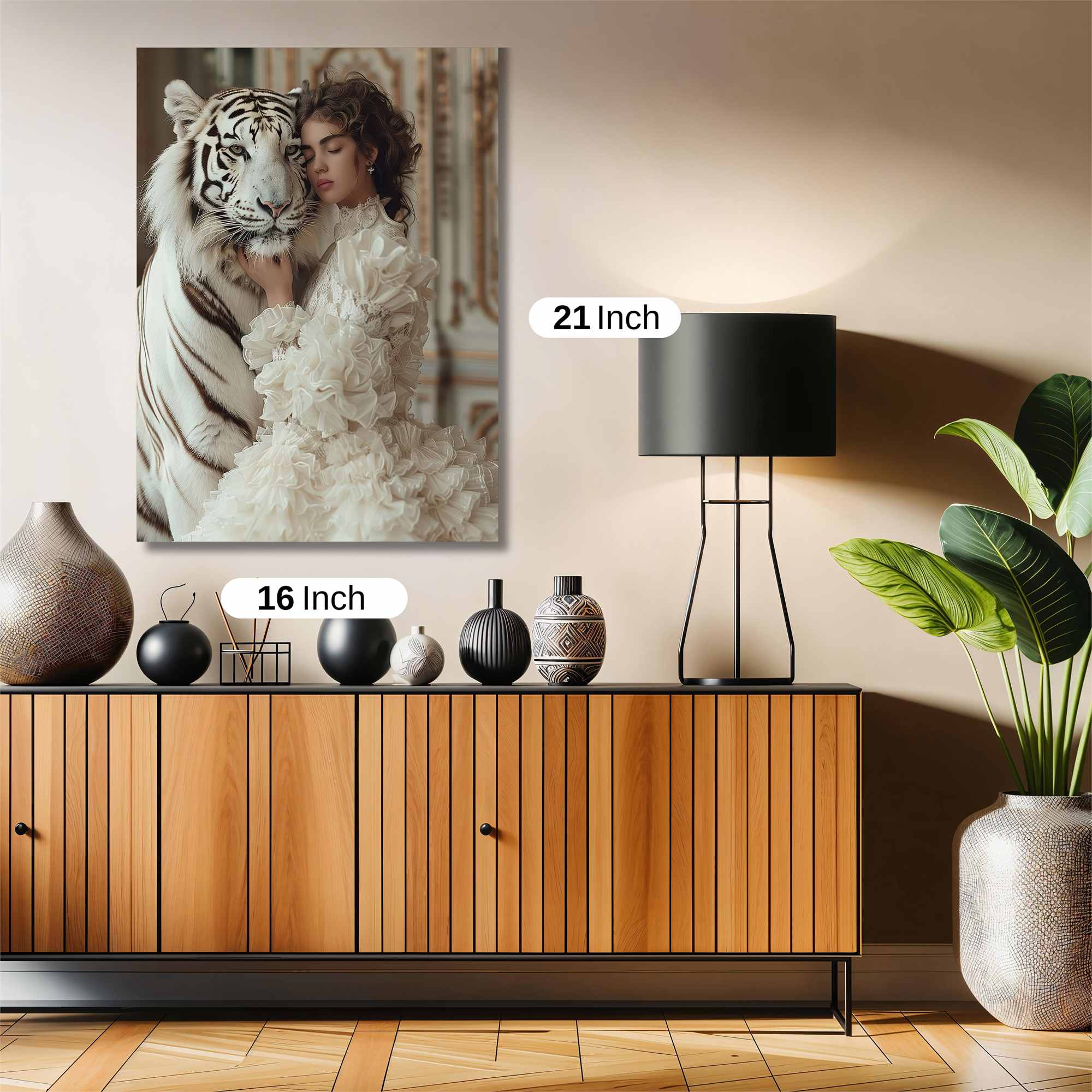 Tiger Serenity Safe Wall Magnetic / M