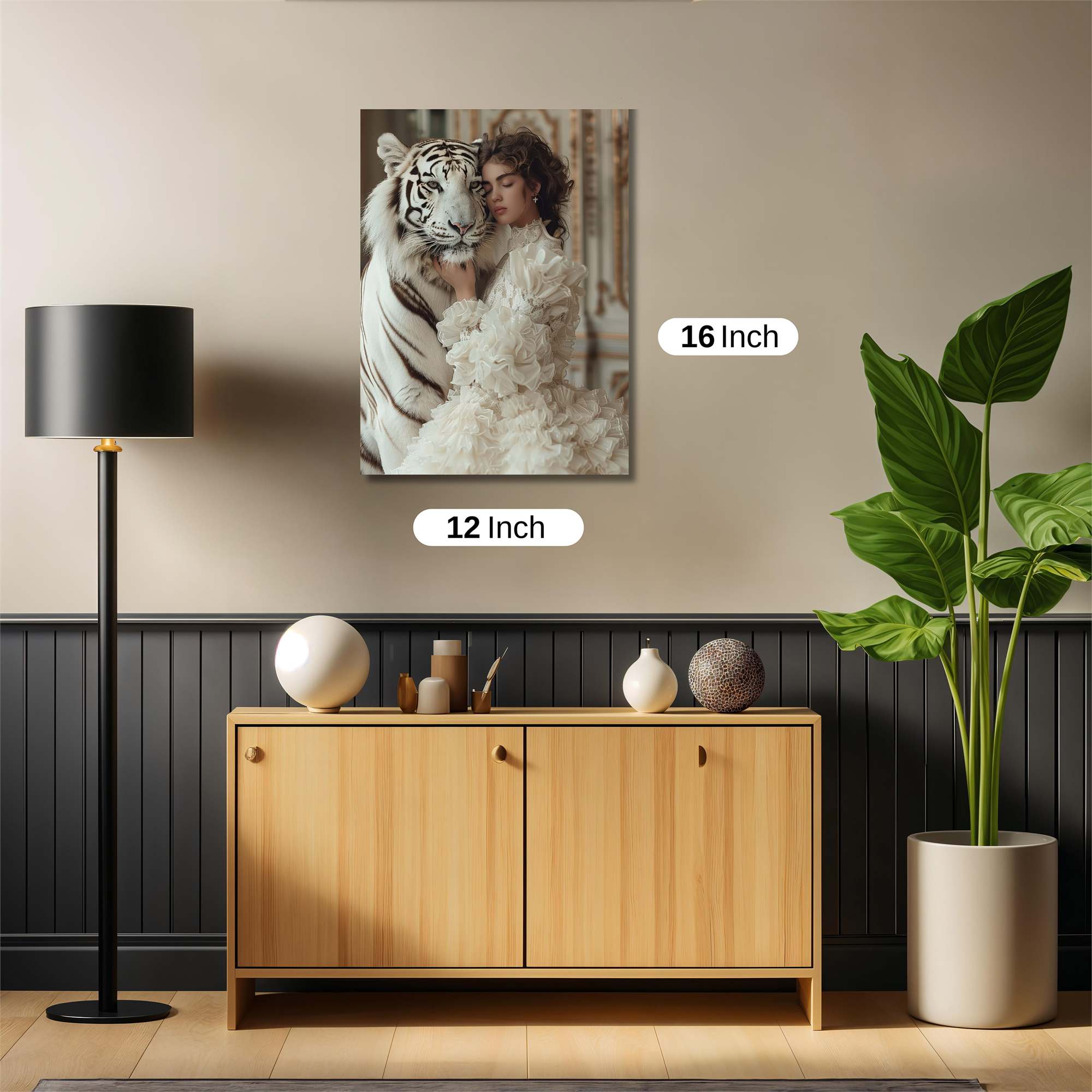 Tiger Serenity Safe Wall Magnetic / M