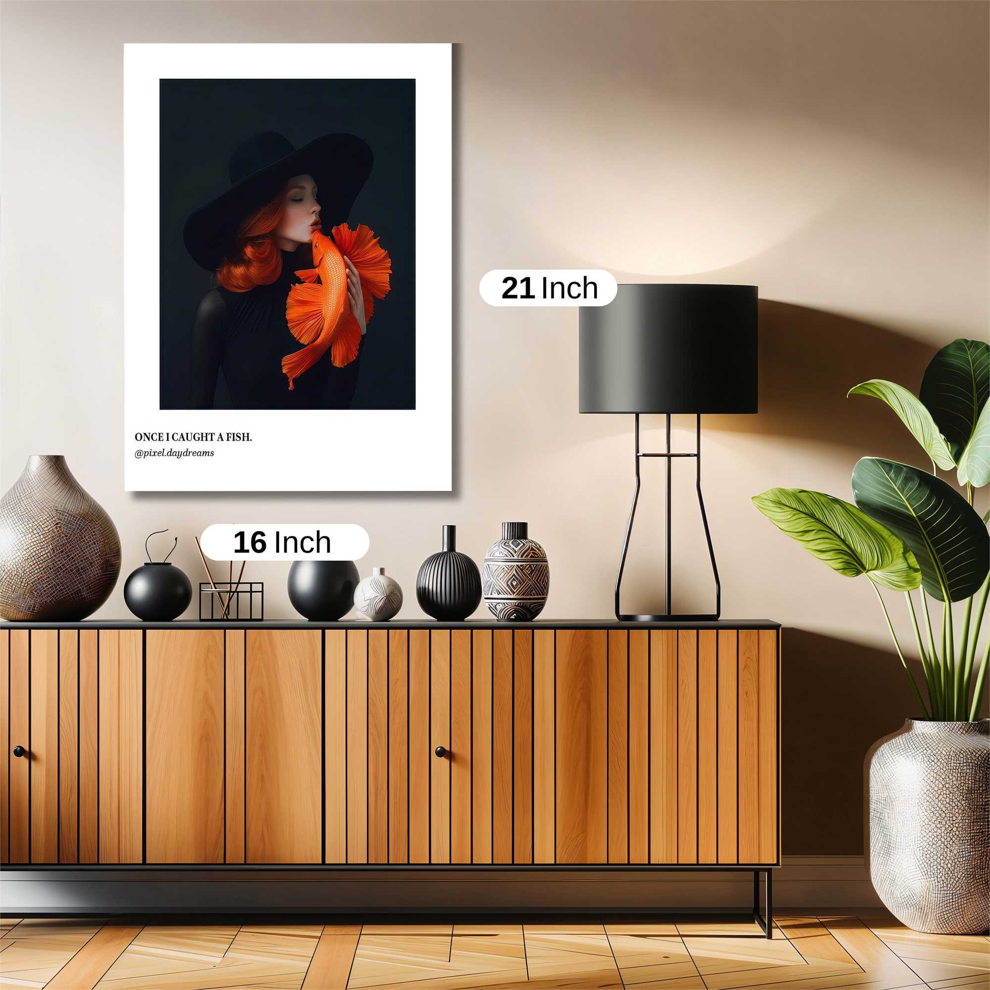 Moonlit Serenity Safe Wall Magnetic / M