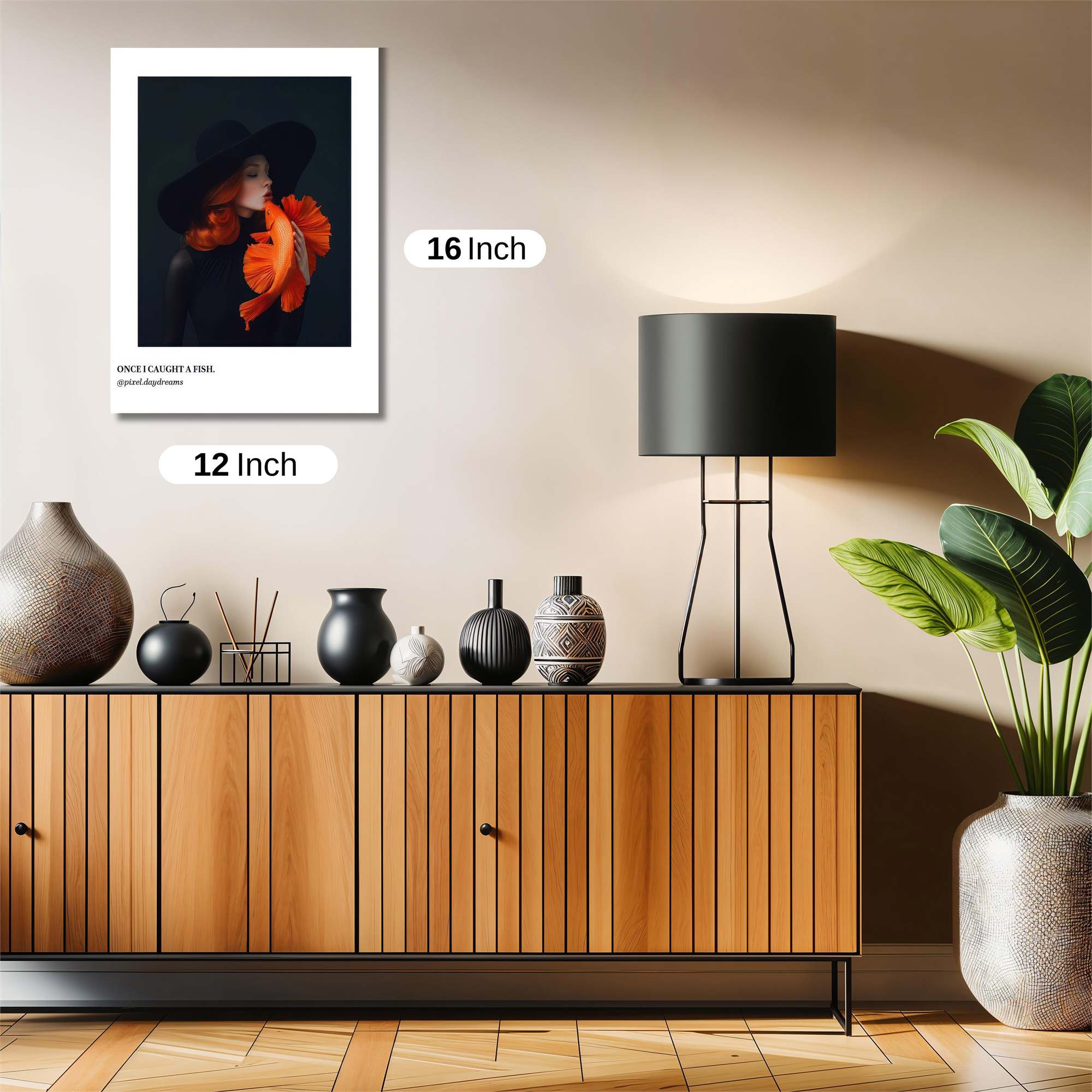 Moonlit Serenity Safe Wall Magnetic / M