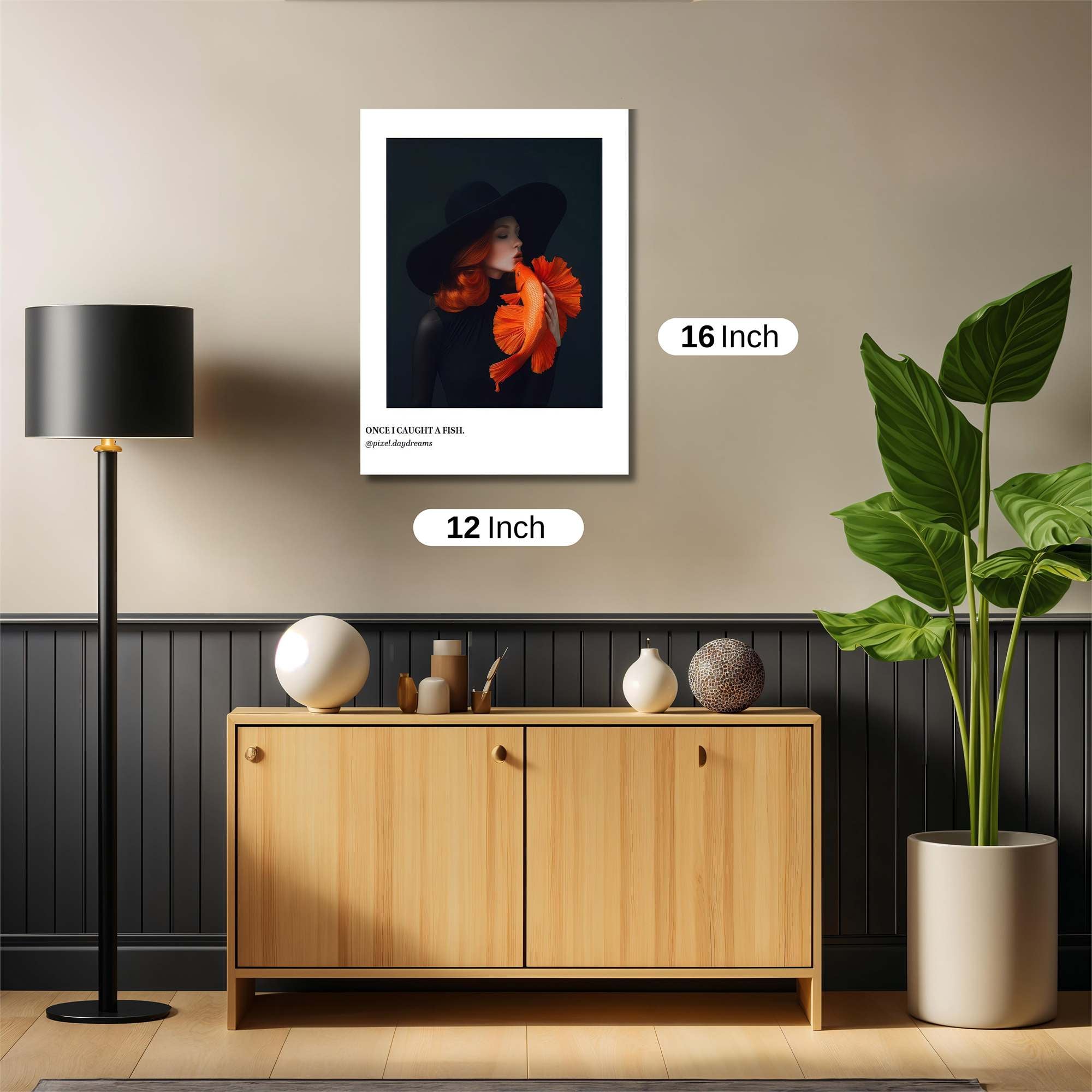 Moonlit Serenity Safe Wall Magnetic / M