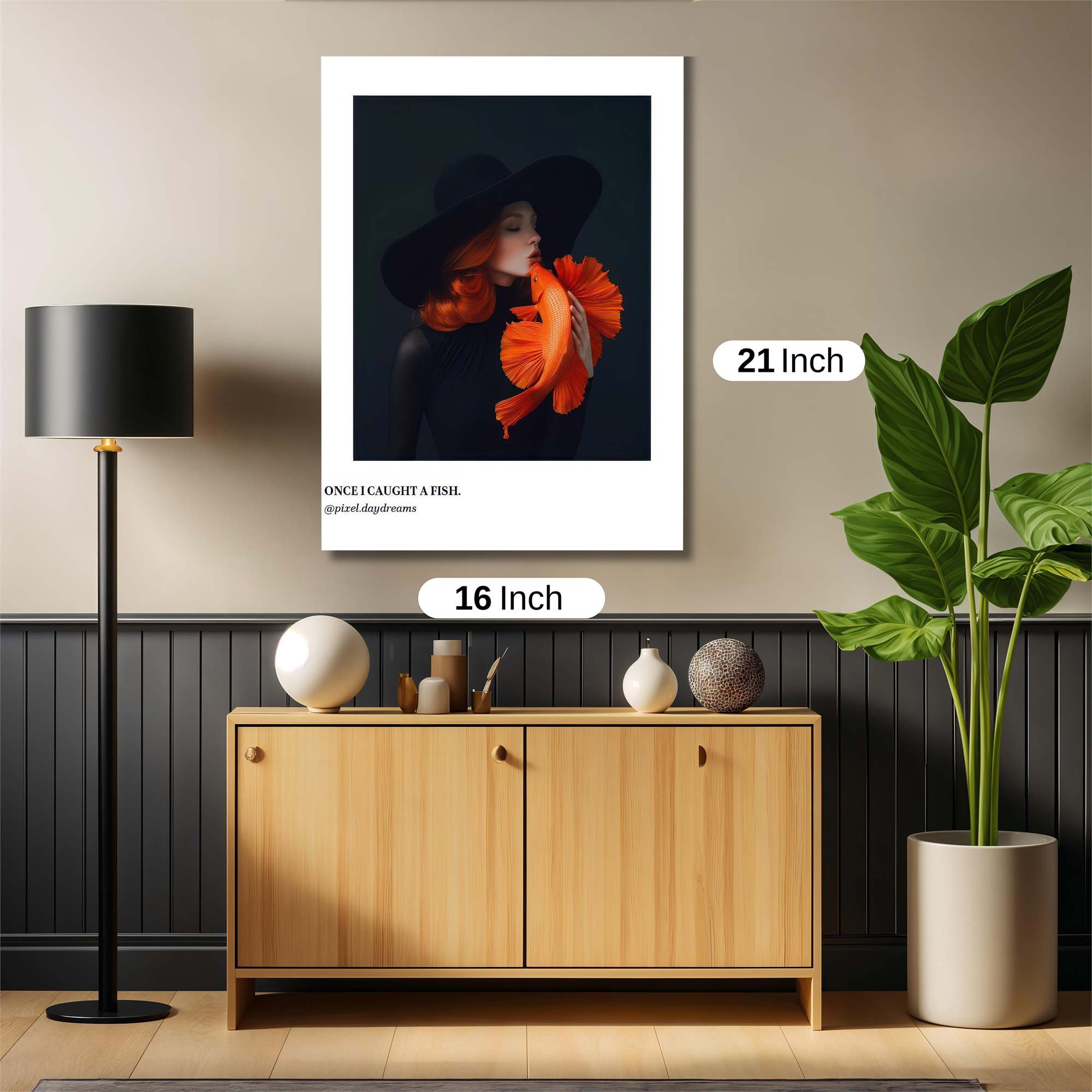 Moonlit Serenity Safe Wall Magnetic / M