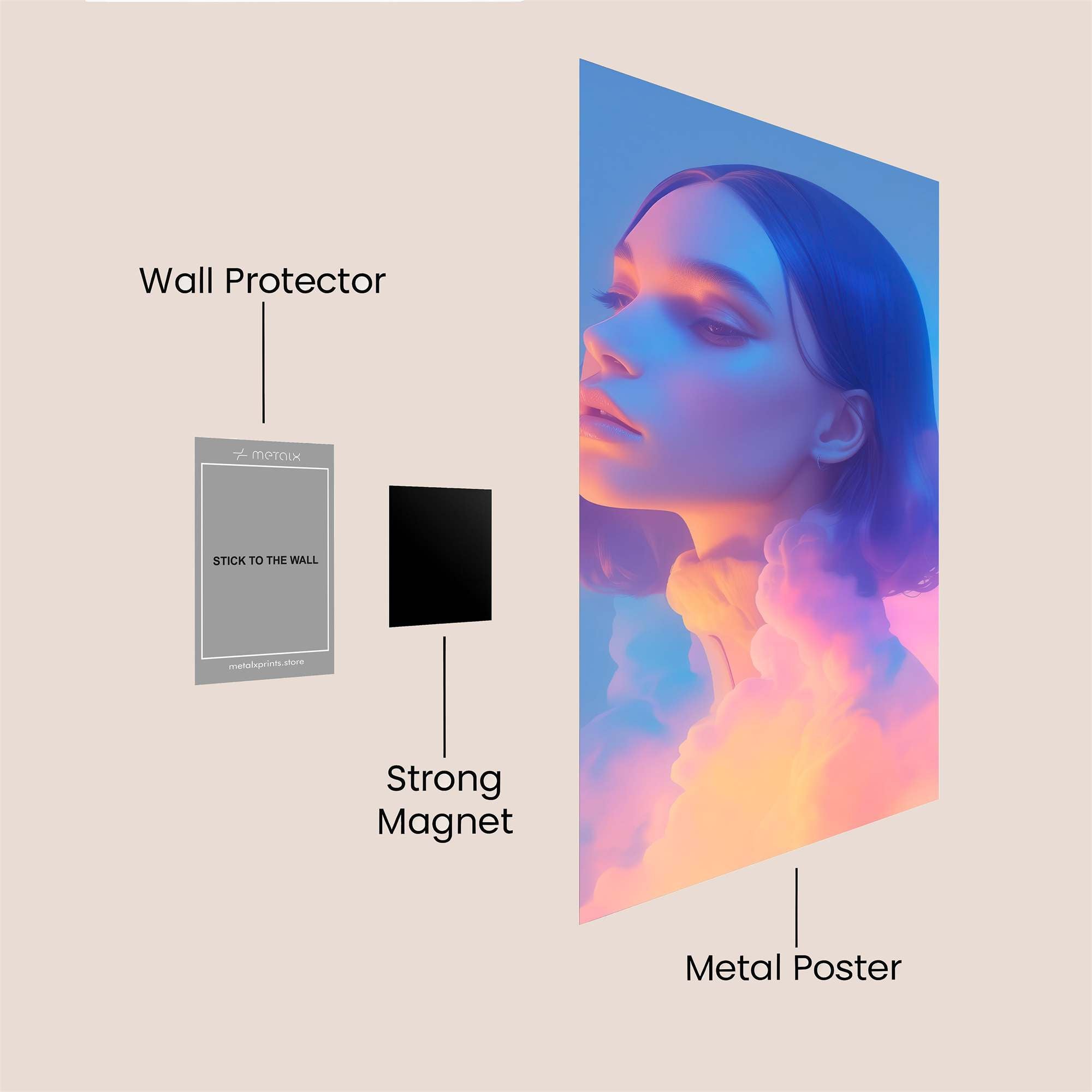 Mystic Dream Safe Wall Magnetic / M