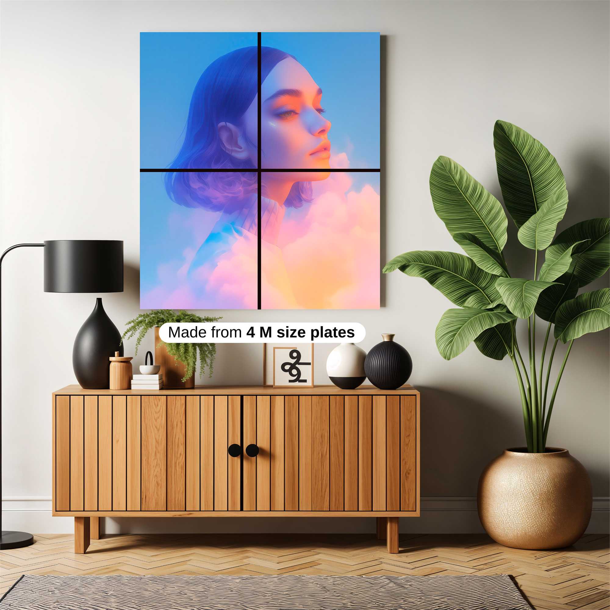 Dreamy Serenity Safe Wall Magnetic / M