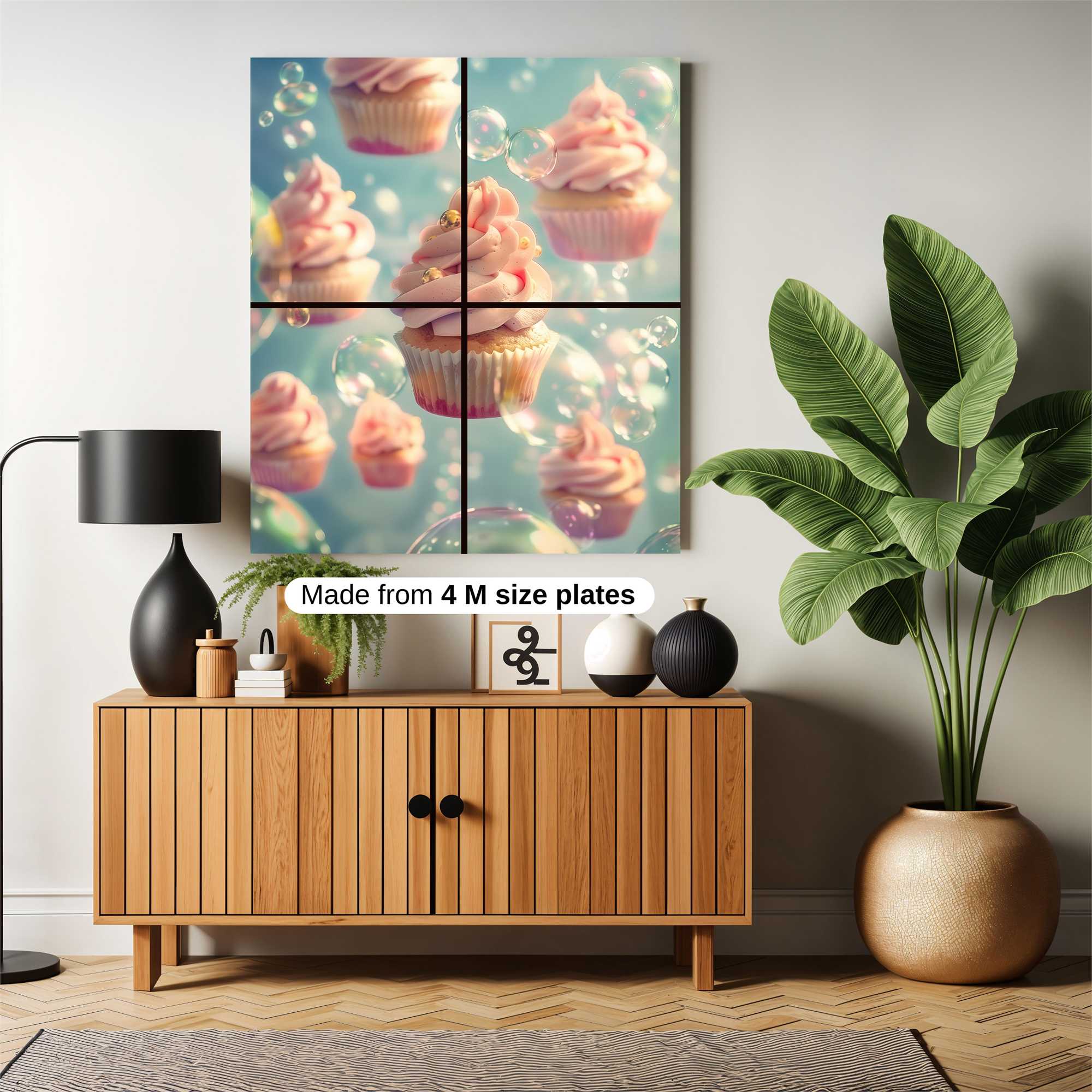 Cupcake Dream Safe Wall Magnetic / M
