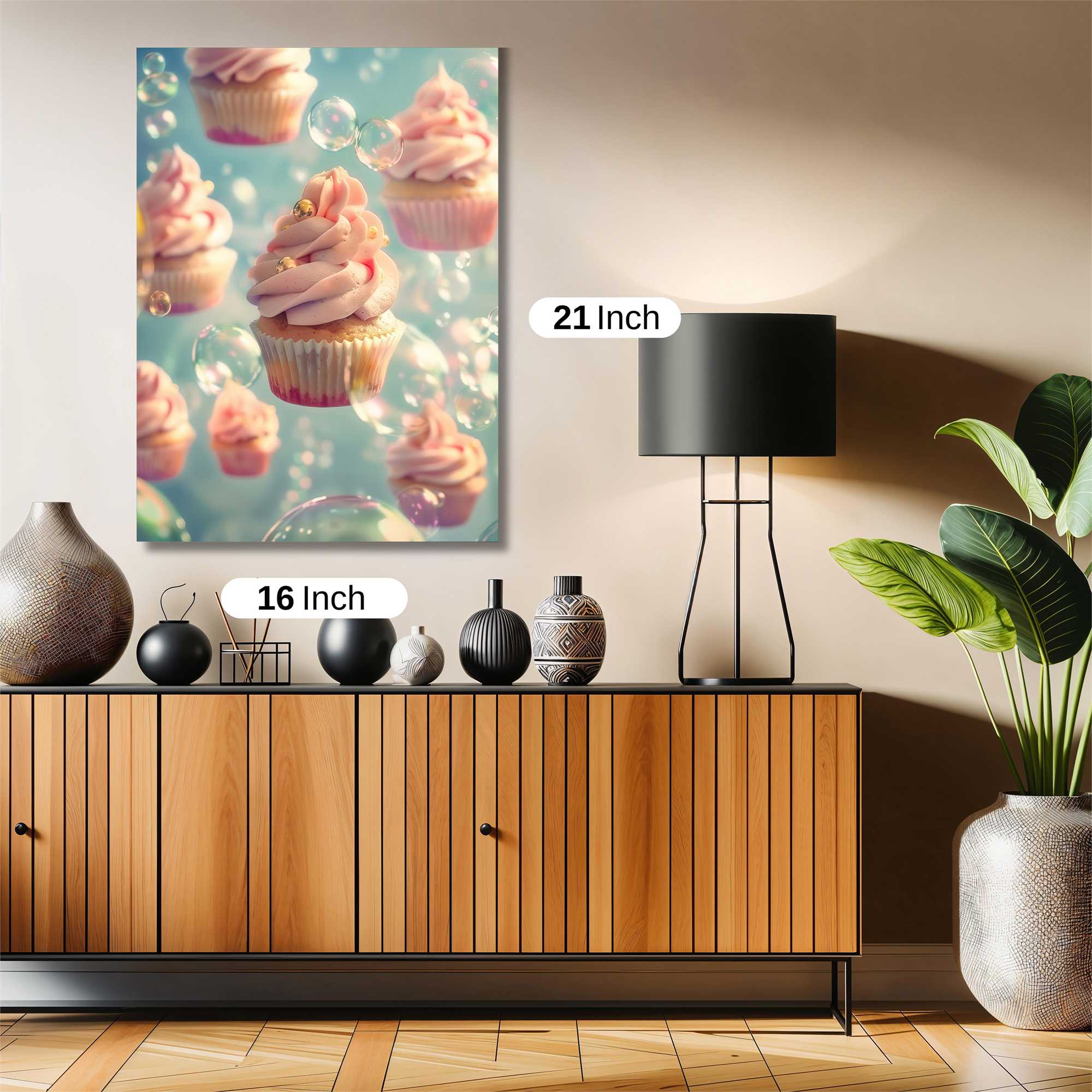 Cupcake Dream Safe Wall Magnetic / M