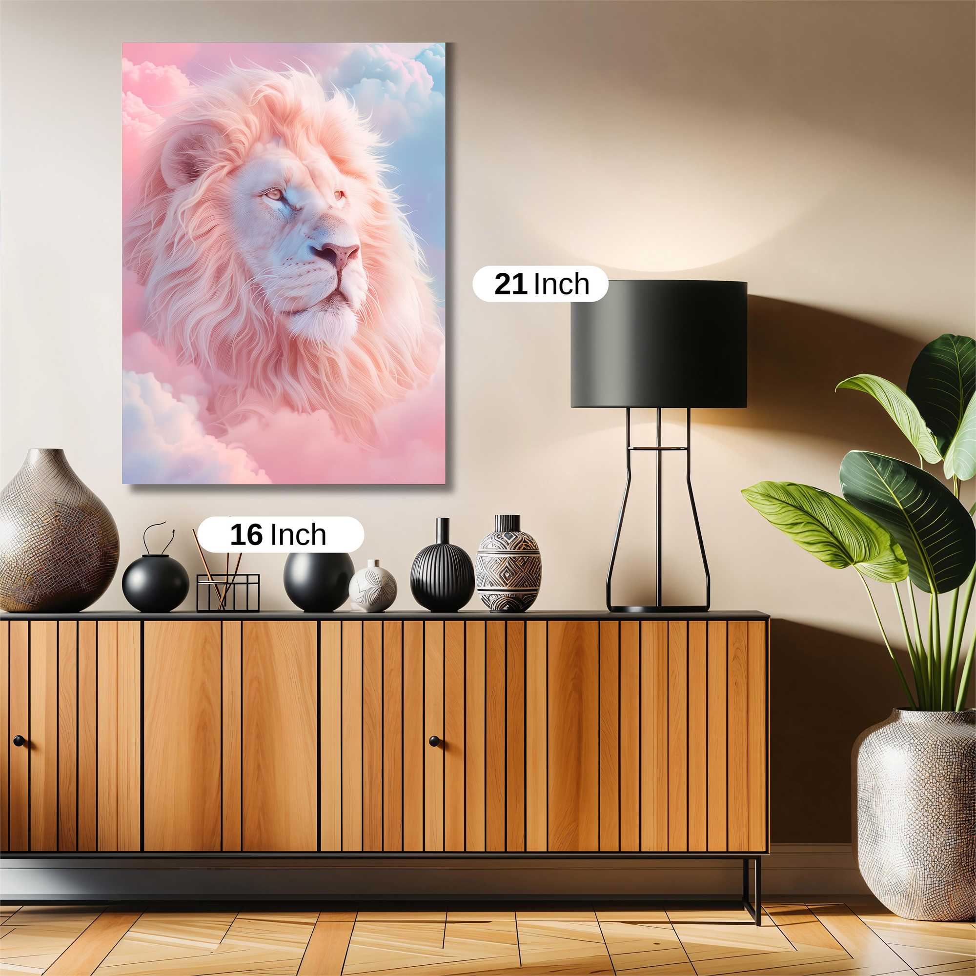 Lion Dreamscape Safe Wall Magnetic / M