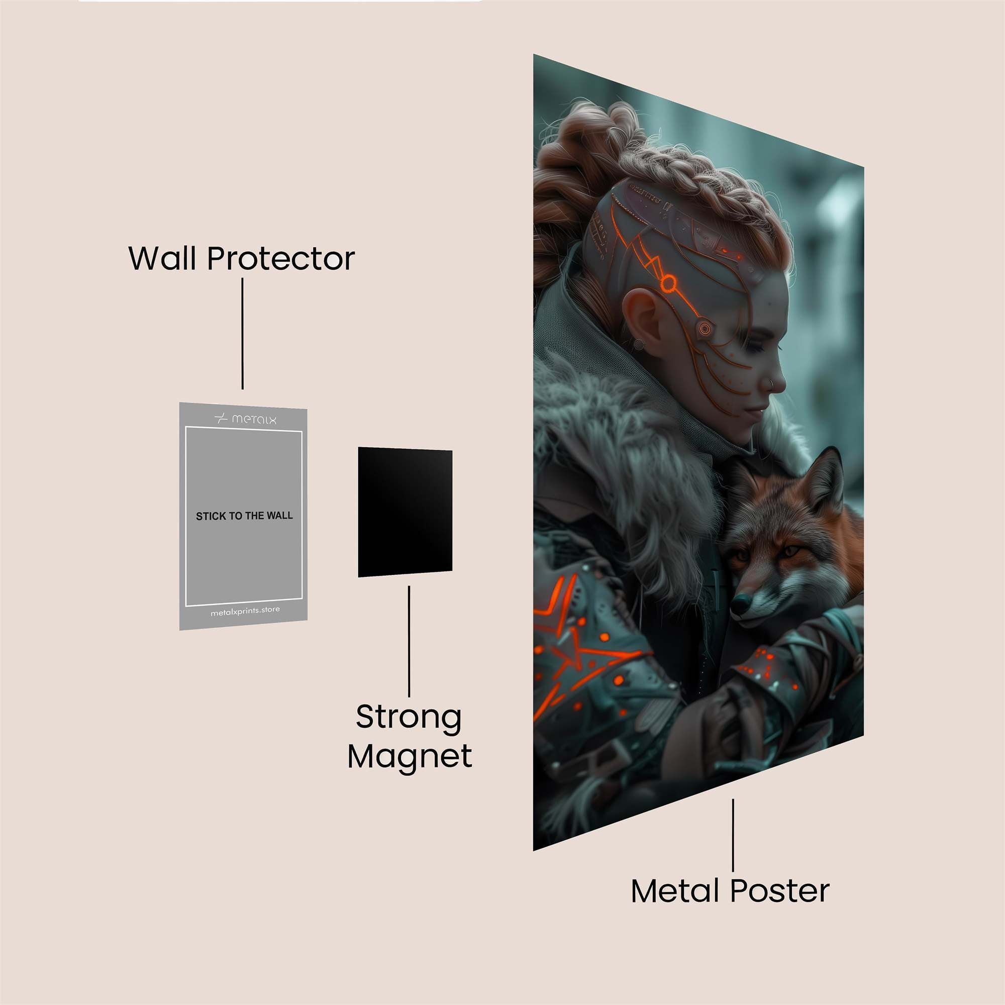 Warrior Serenity Safe Wall Magnetic / M