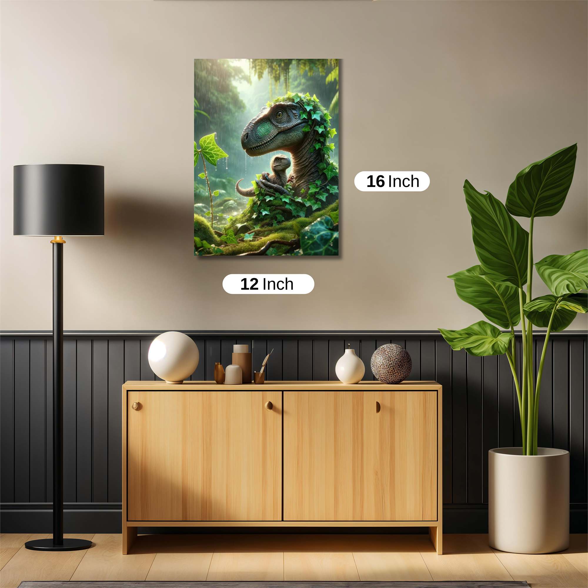 Dino Serenity Safe Wall Magnetic / M