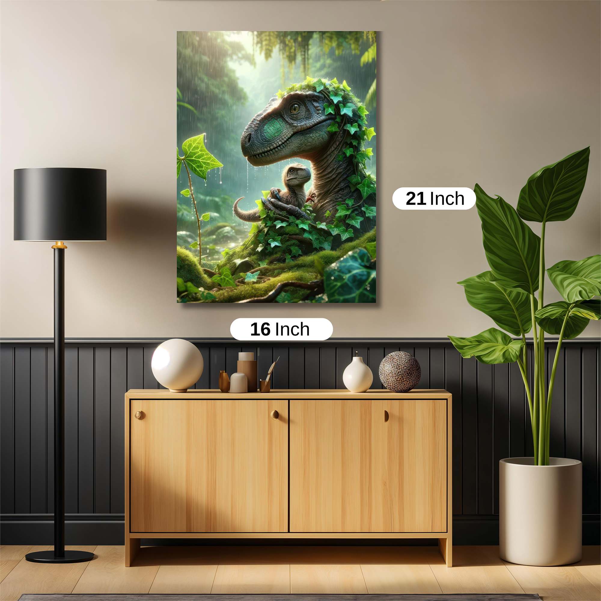 Dino Serenity Safe Wall Magnetic / M