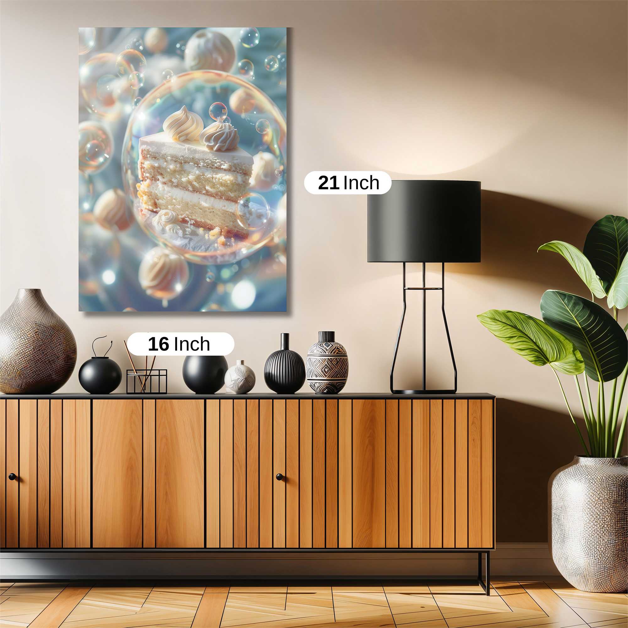 Cake Dreamscape Safe Wall Magnetic / M