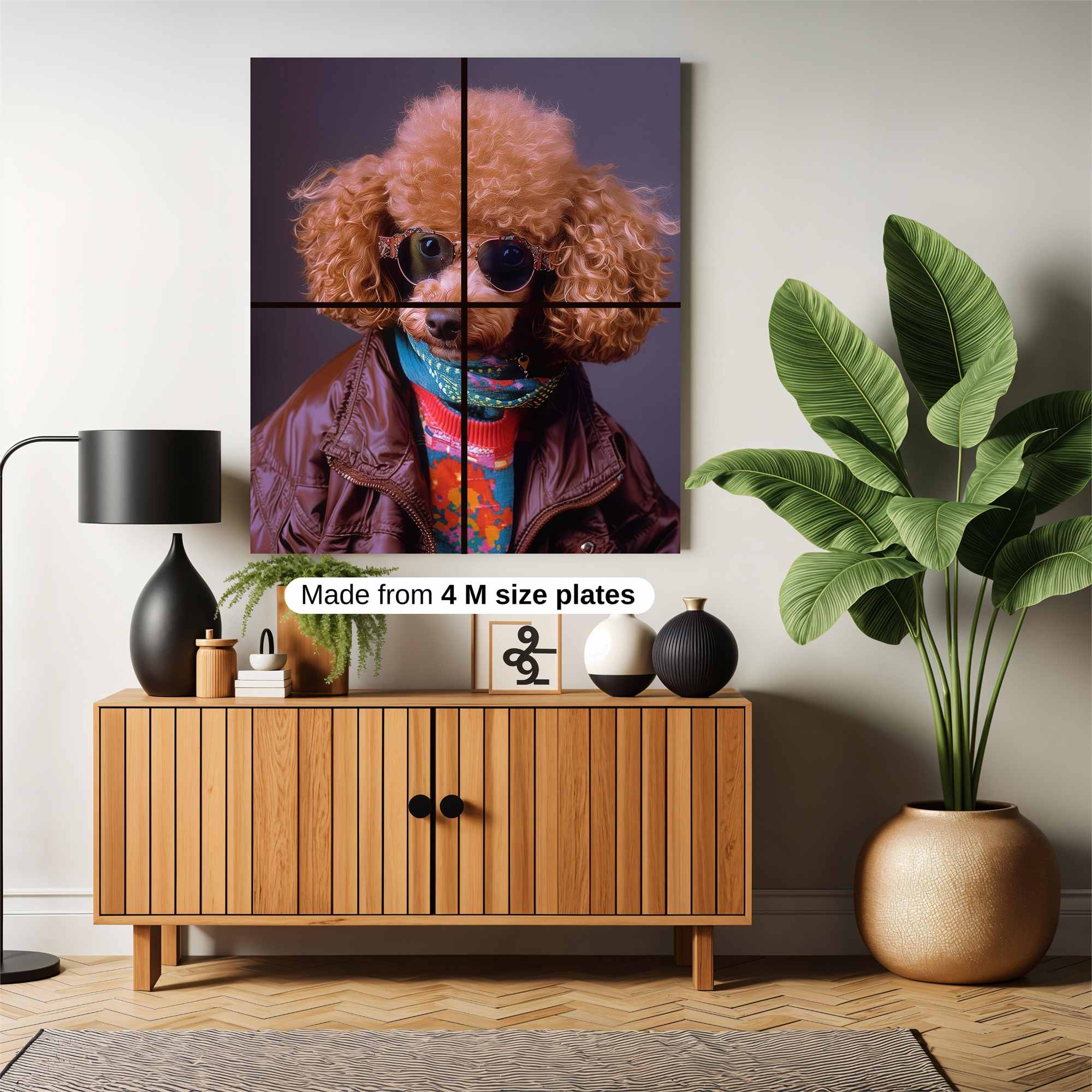 Poodle Rebel Safe Wall Magnetic / M