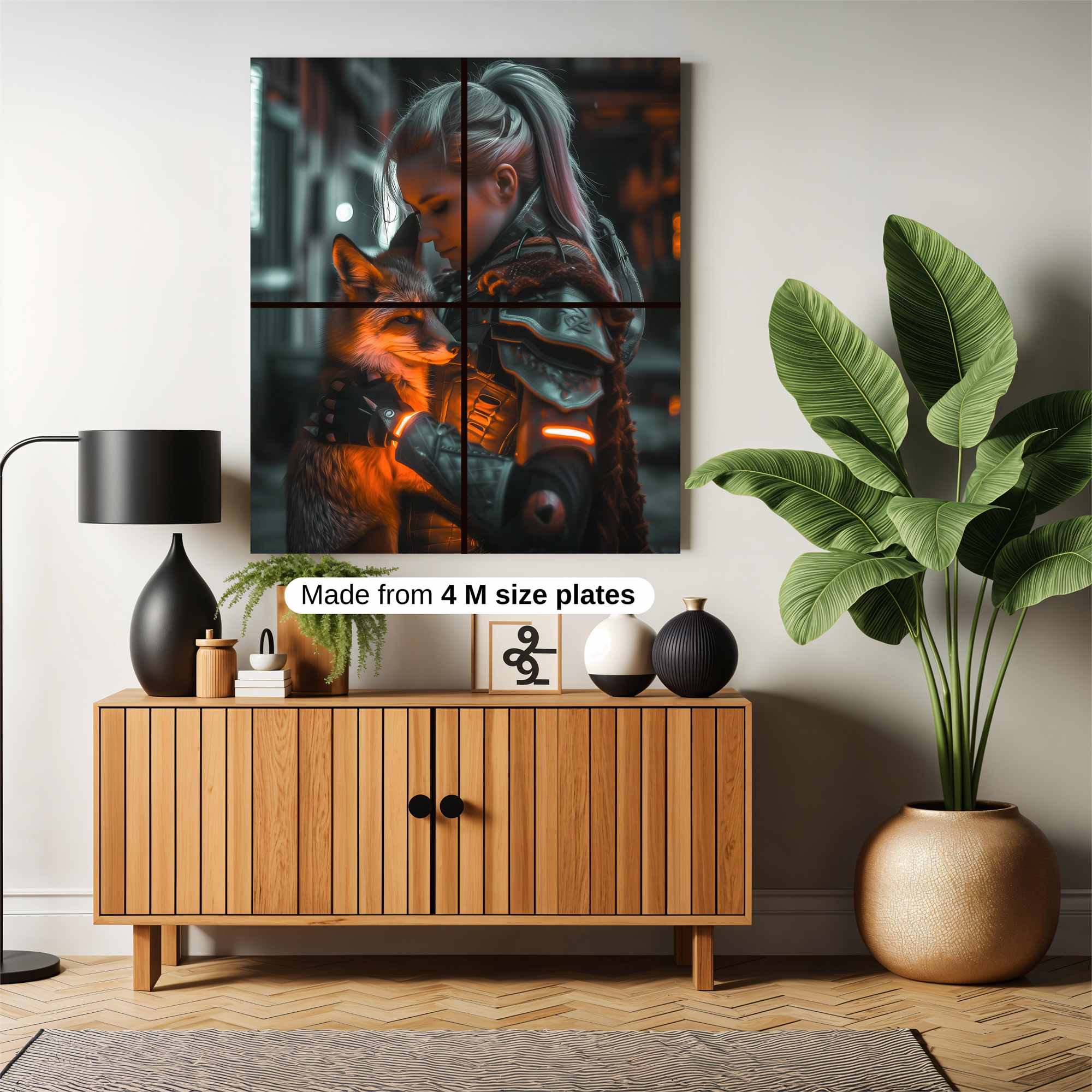 FoxWhisper Safe Wall Magnetic / M