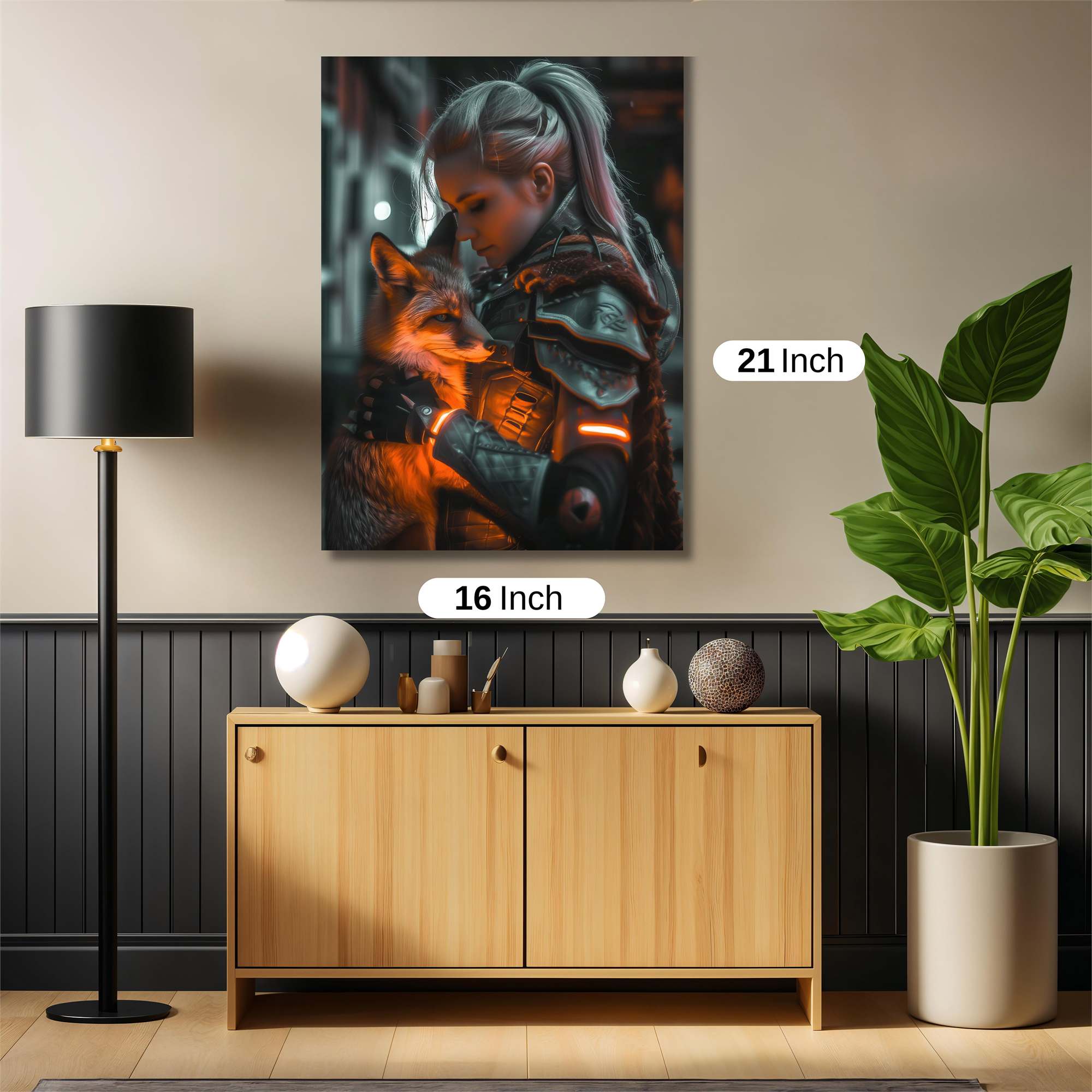 FoxWhisper Safe Wall Magnetic / M